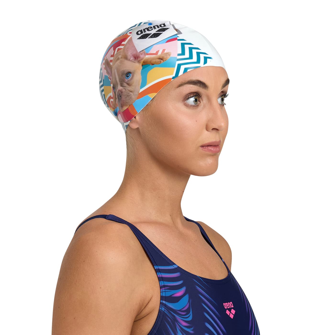 Czepek silikonowy do pływania HD Cap 3