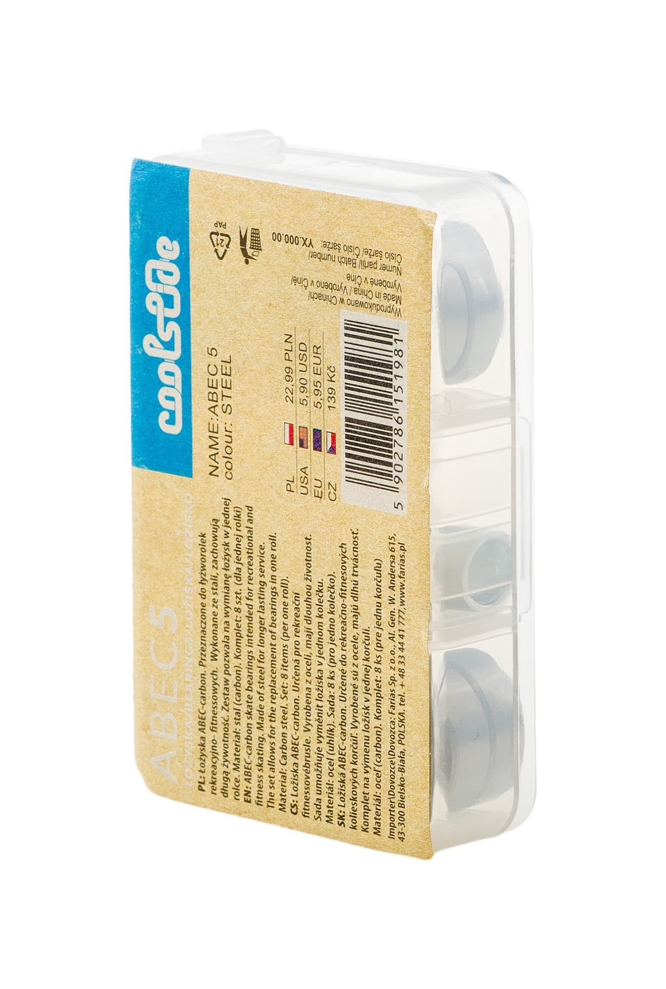 Łożysko kulkowe do rolek ABEC 5 - precyzja i trwałość 5