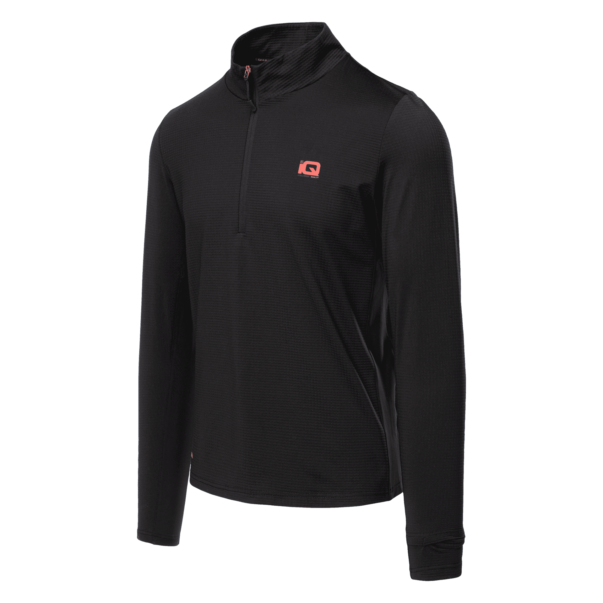 Męska koszulka z długim rękawem do biegania czarna XXL 4