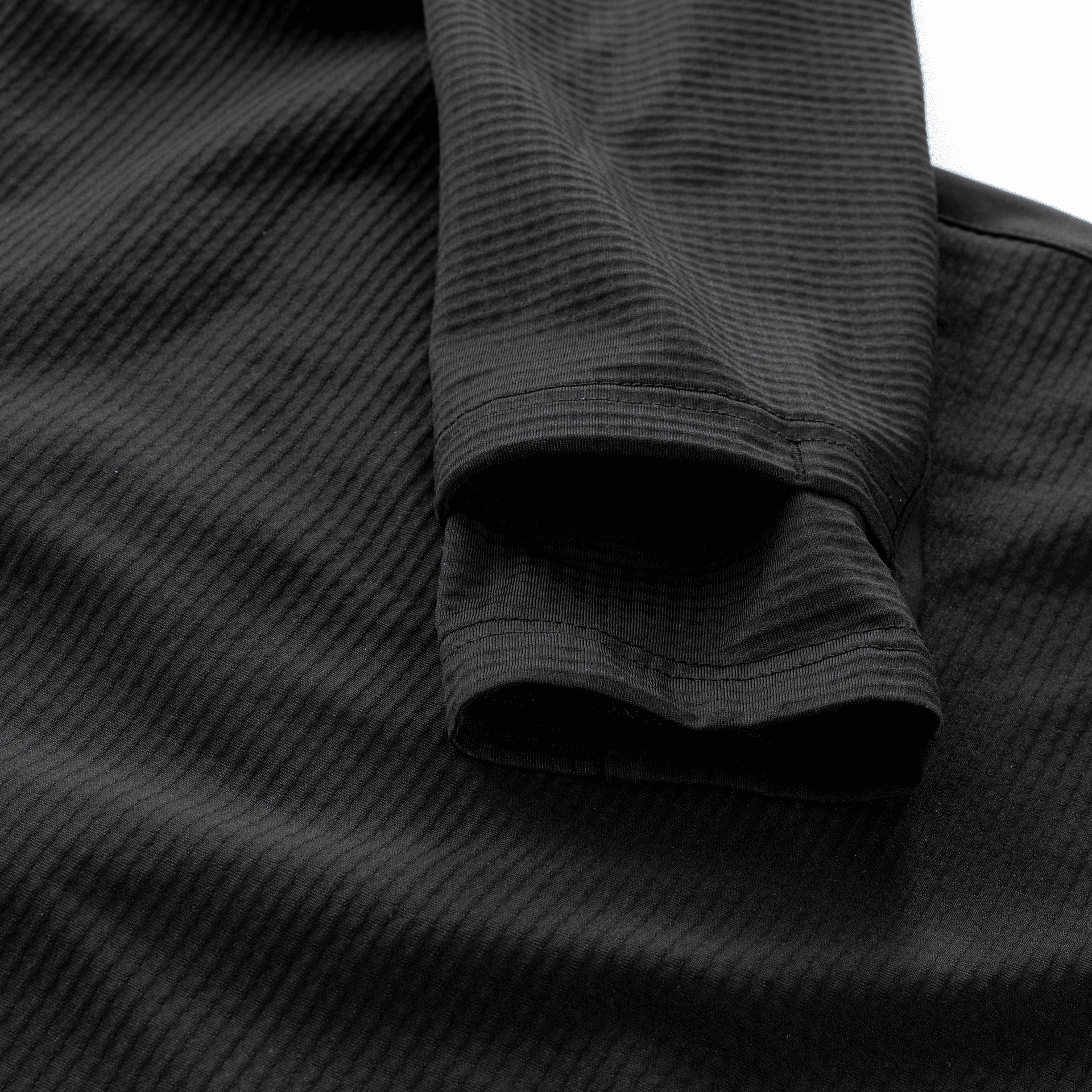 Męska koszulka z długim rękawem do biegania czarna XXL 7