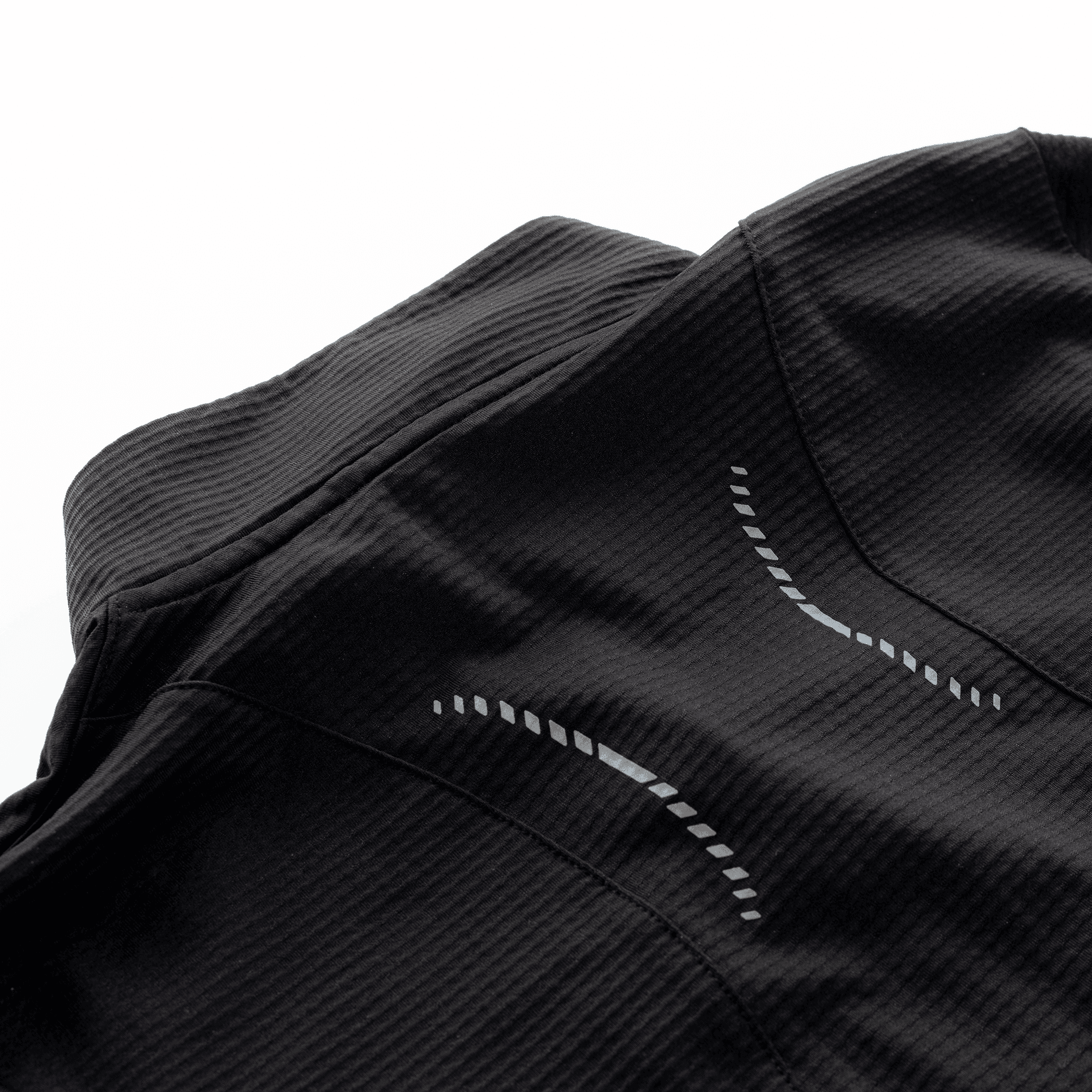 Męska koszulka z długim rękawem do biegania czarna XXL 8