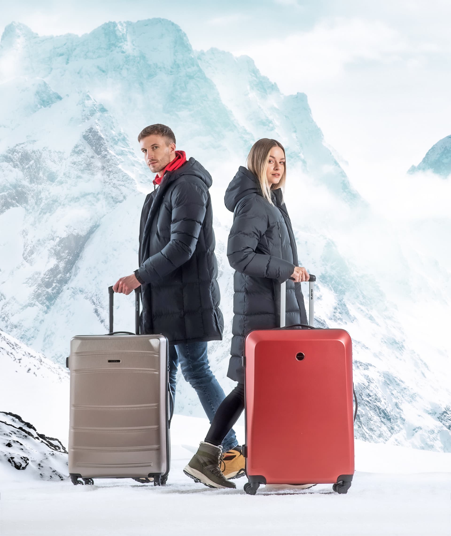 Męski zimowy płaszcz pikowany TIALGO 6