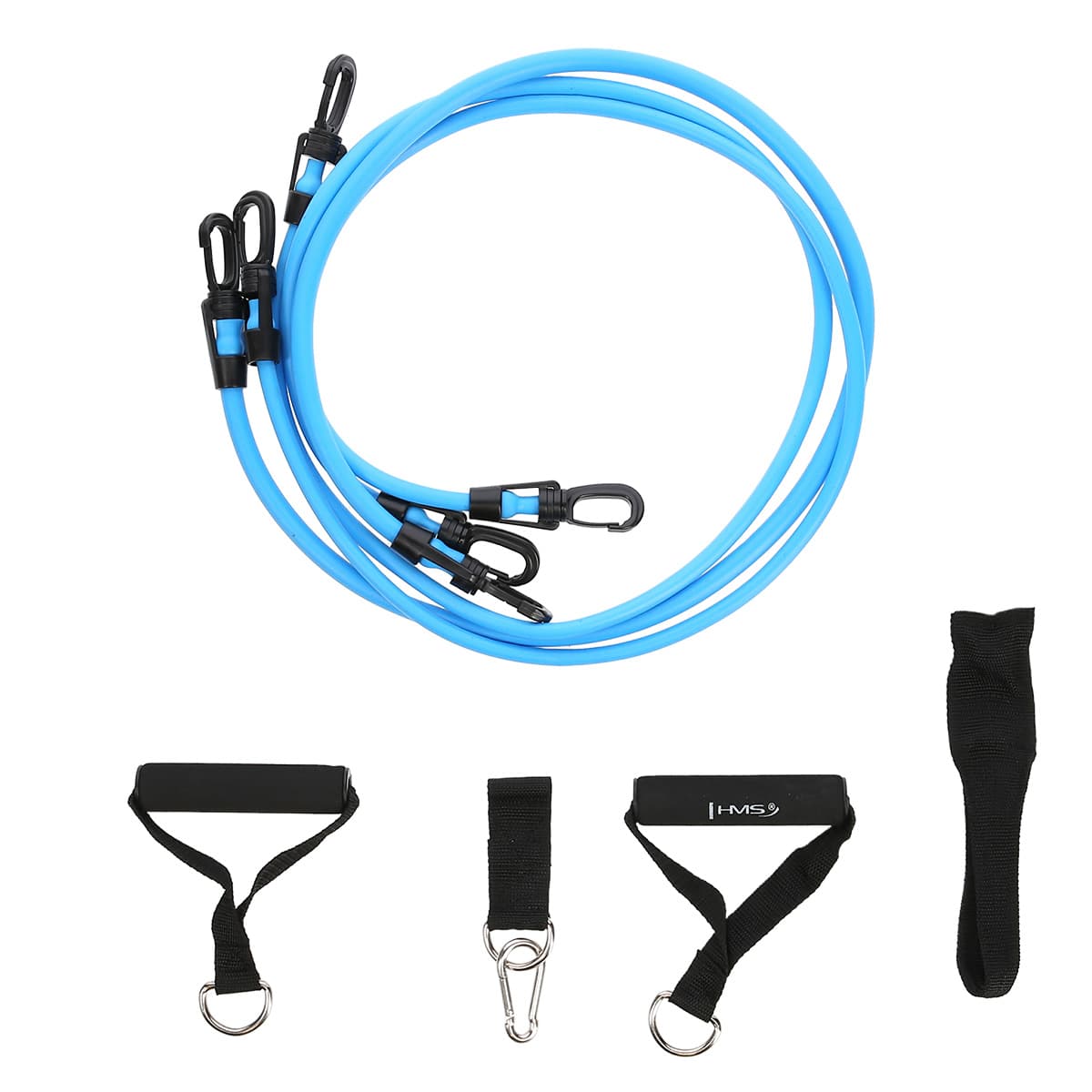 Zestaw gum oporowych do ćwiczeń siłowych HMS TX01 2