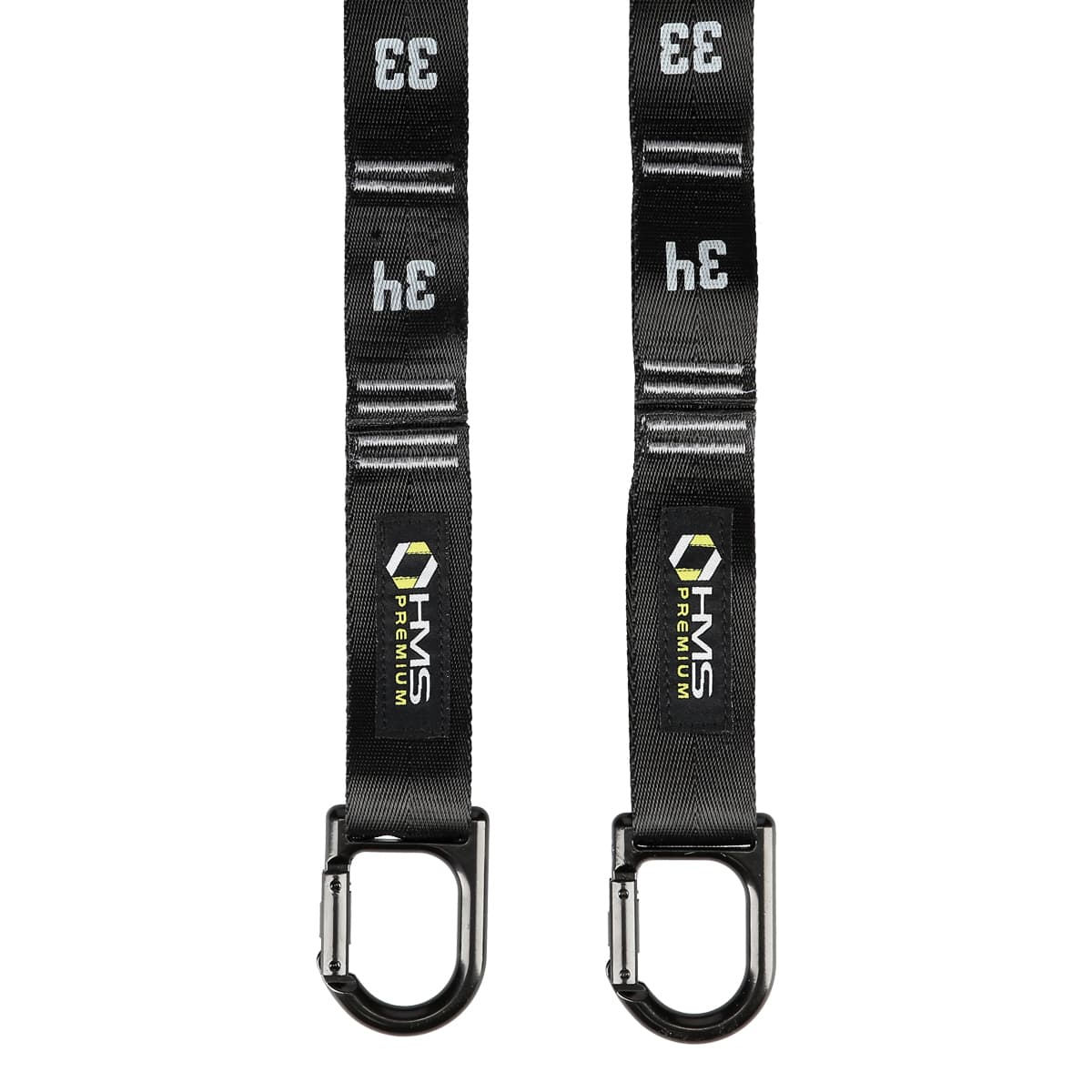 Drewniane kółka gimnastyczne HMS Premium z regulacją długości 7