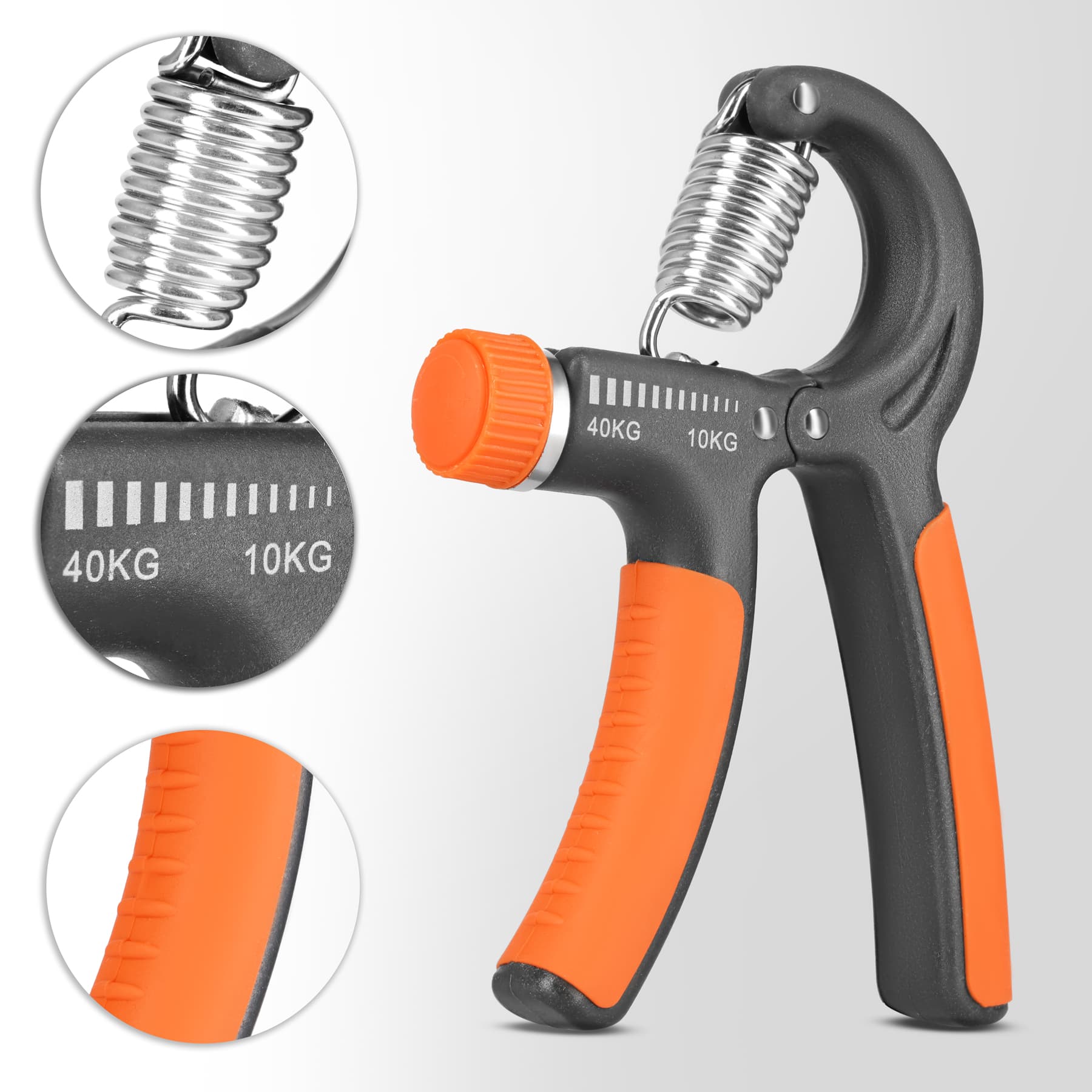 Ściskacz do rąk z regulacją obciążenia 10-40 kg 3