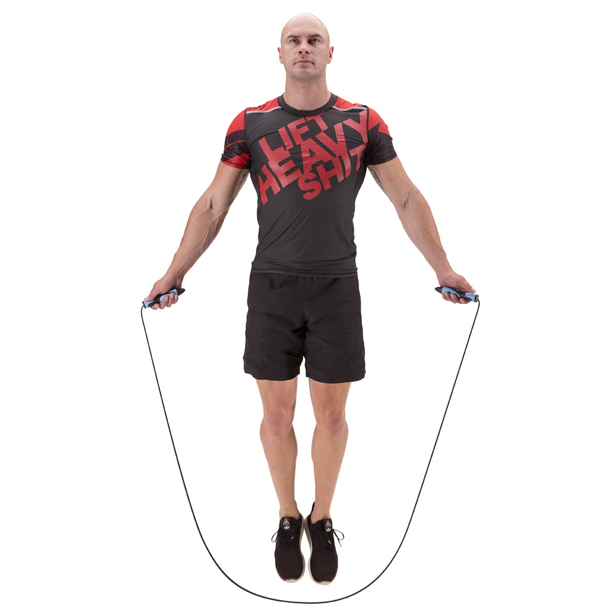 Skakanka gumowa HMS SK38 do ćwiczeń fitness 2