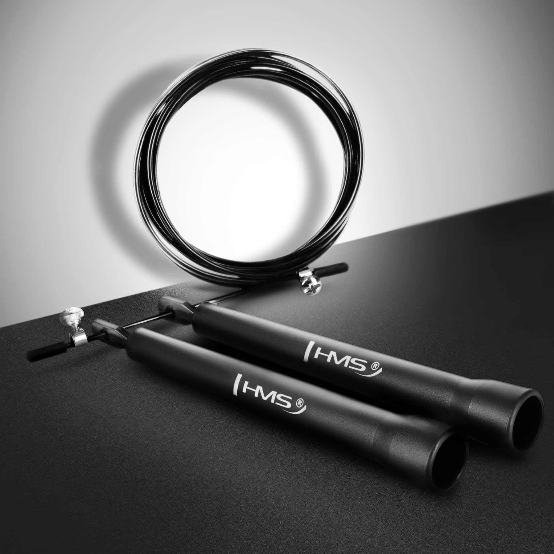 Skakanka szybkościowa HMS SK50 z regulacją długości 280 cm 7