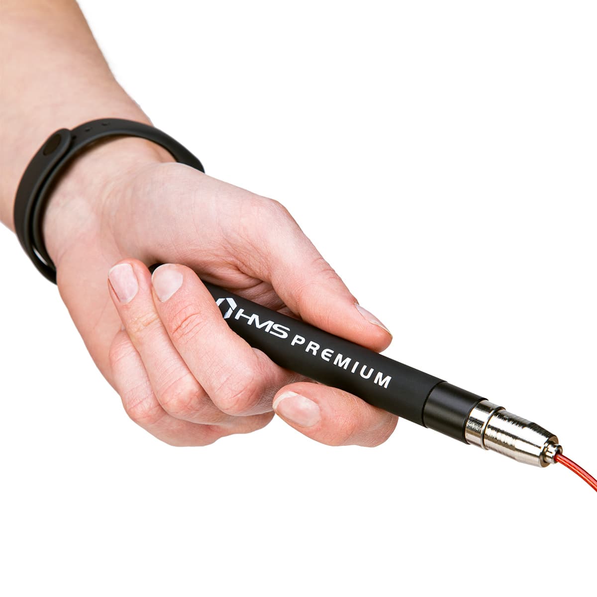 SK60 Czarno-Czerwona Szybka Skakanka HMS Premium 6