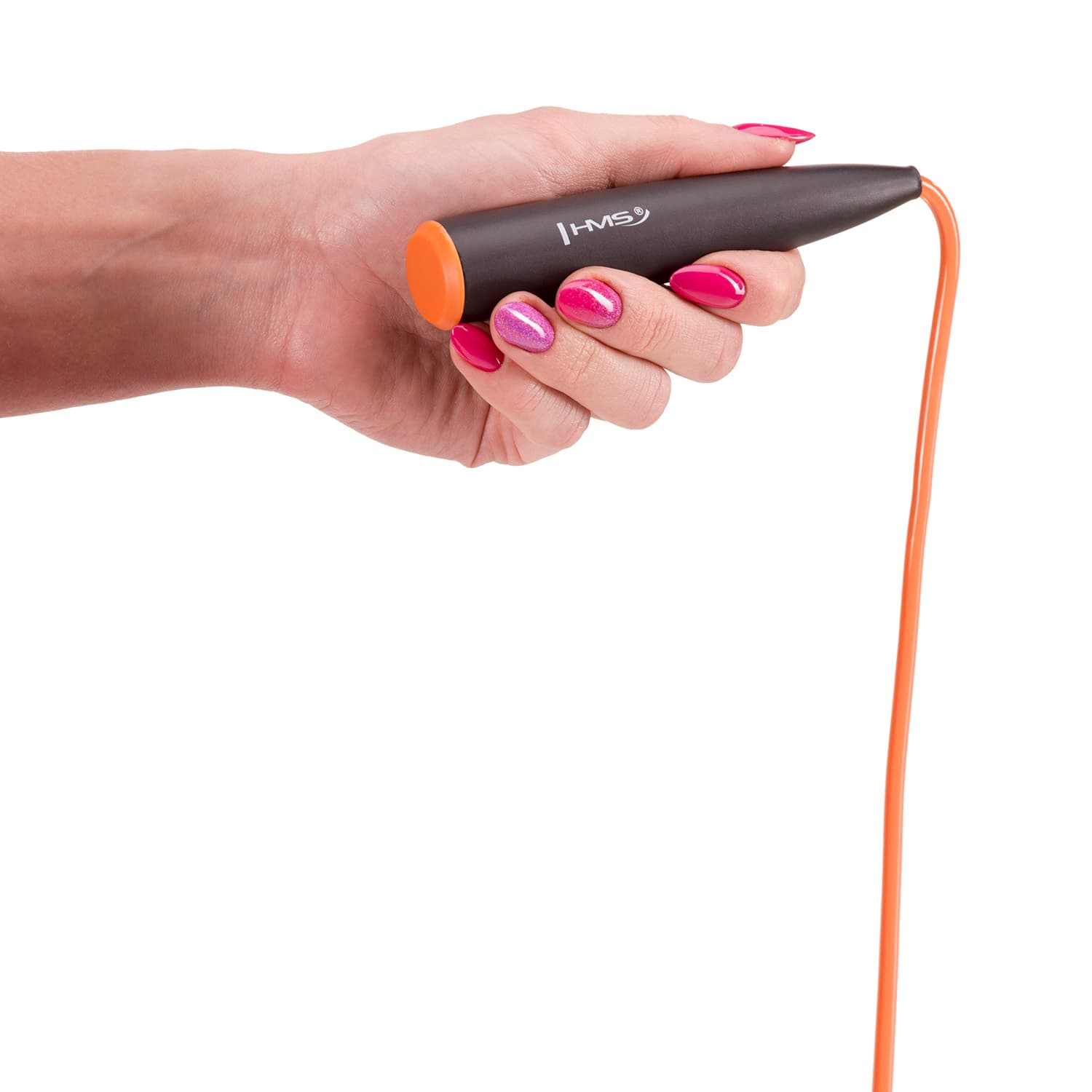 Skakanka gumowa z plastikowymi uchwytami HMS 3