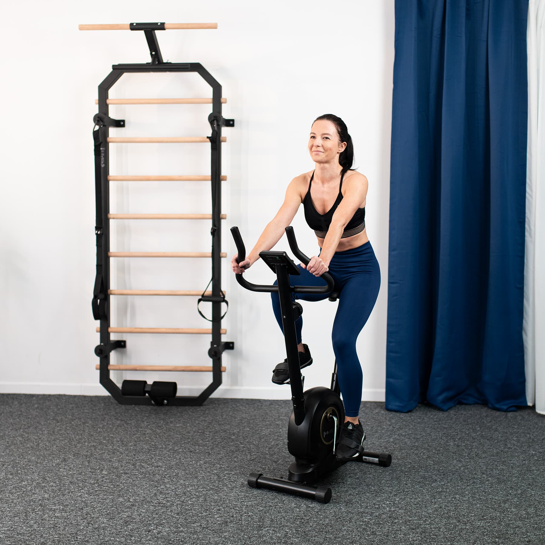 Rower magnetyczny stacjonarny HMS M8750 czarny 4