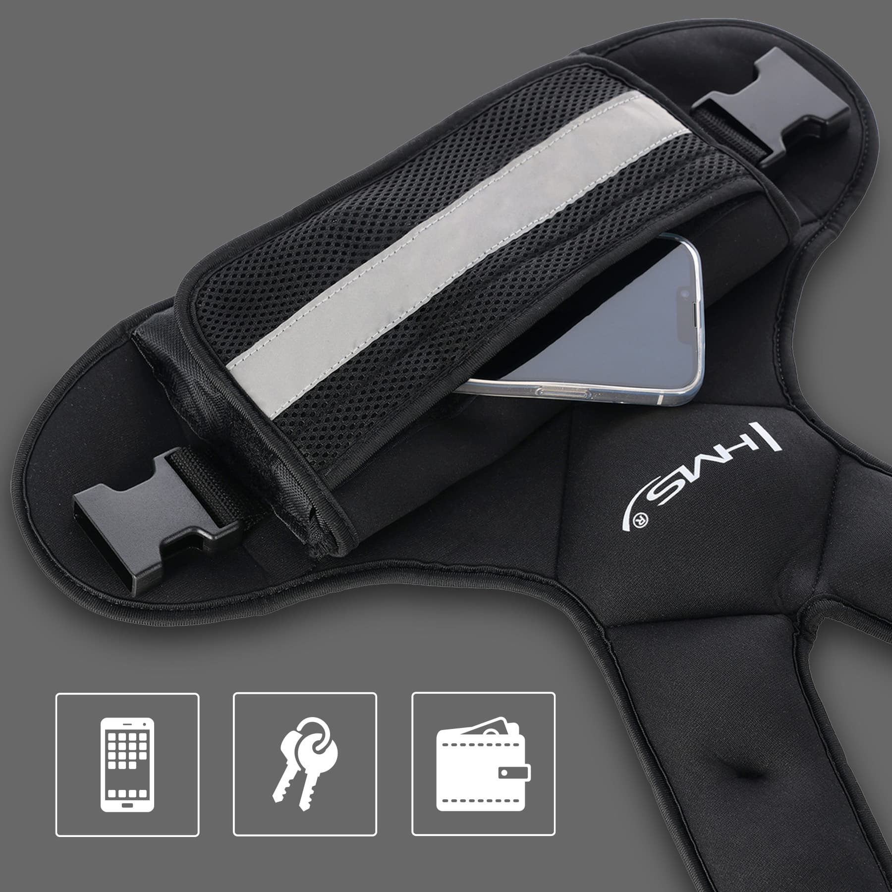 Kamizelka obciążeniowa regulowana HMS 9 kg 4