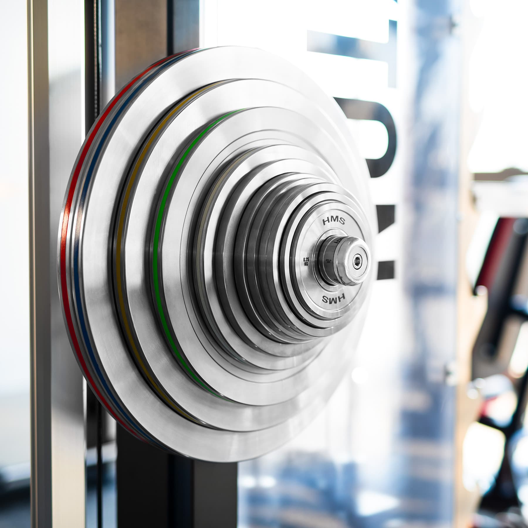 Talerz olimpijski stalowy kalibrowany 20 kg 6