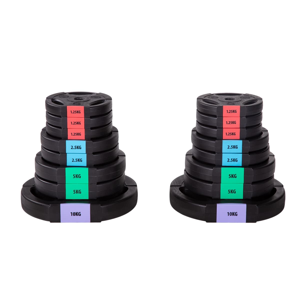 Zestaw sztangi i sztangielek kompozytowych HMS 62 kg 6