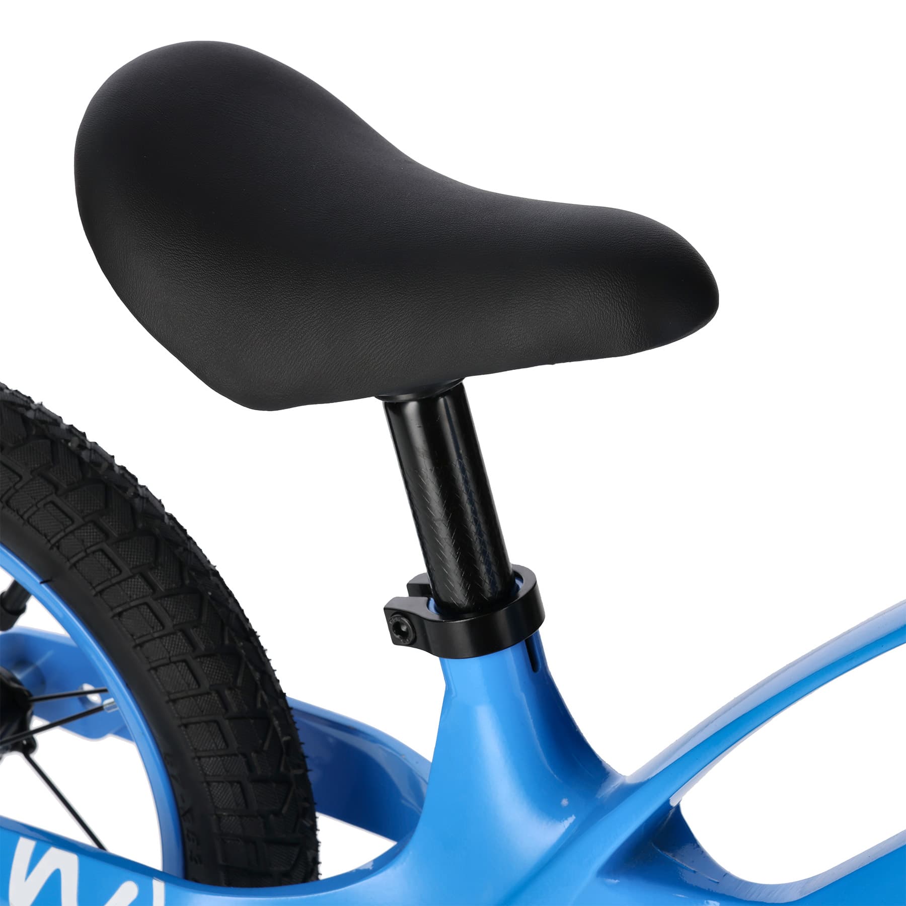 Rowerek biegowy RB901 LED koła pompowane 12 cali niebieski 9