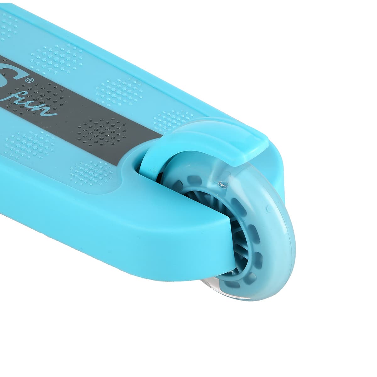 Turkusowa hulajnoga trójkołowa Nils Extreme Fun HLB09 LED dla dzieci 9