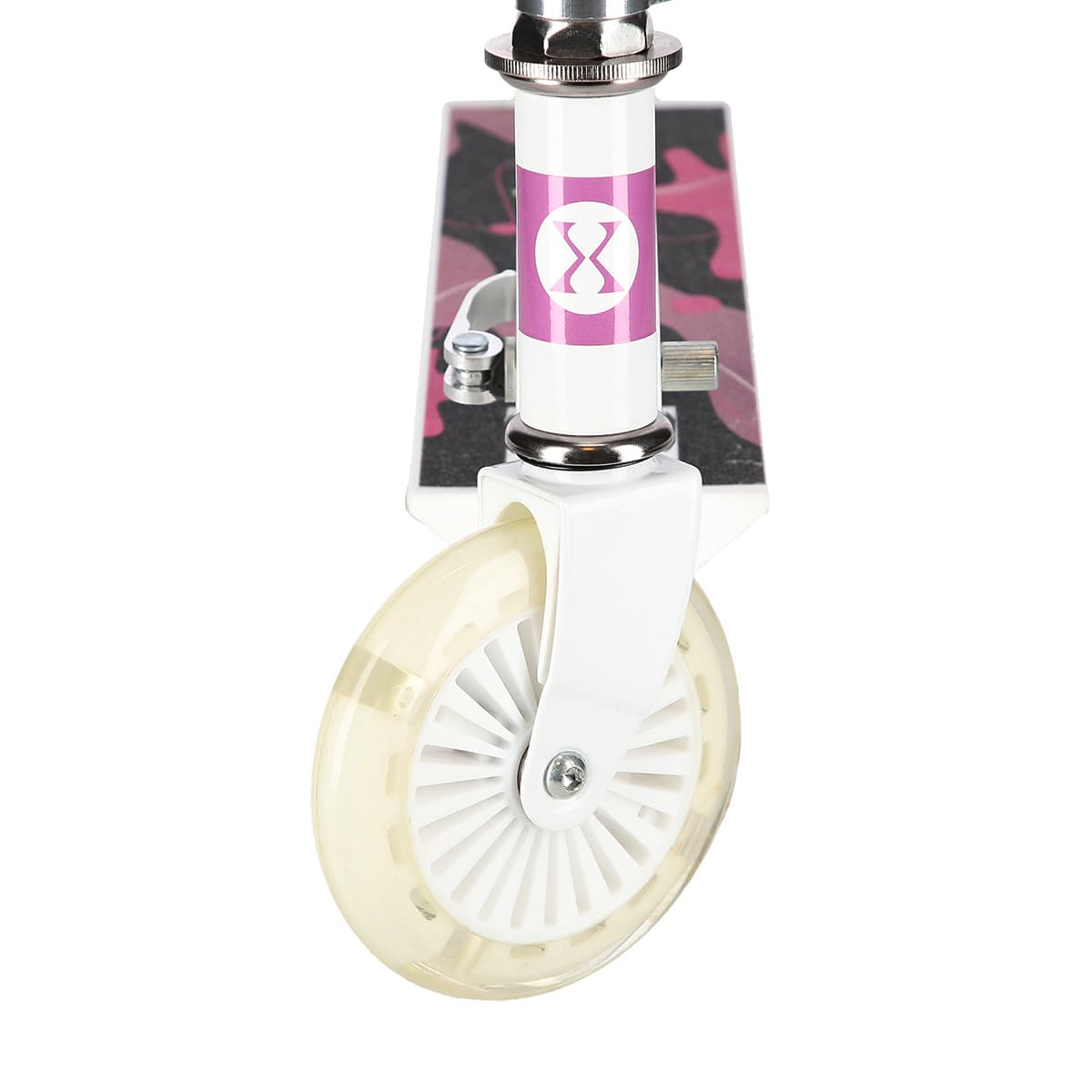 Różowa hulajnoga HD505 Nils Extreme dla dzieci i młodzieży 9