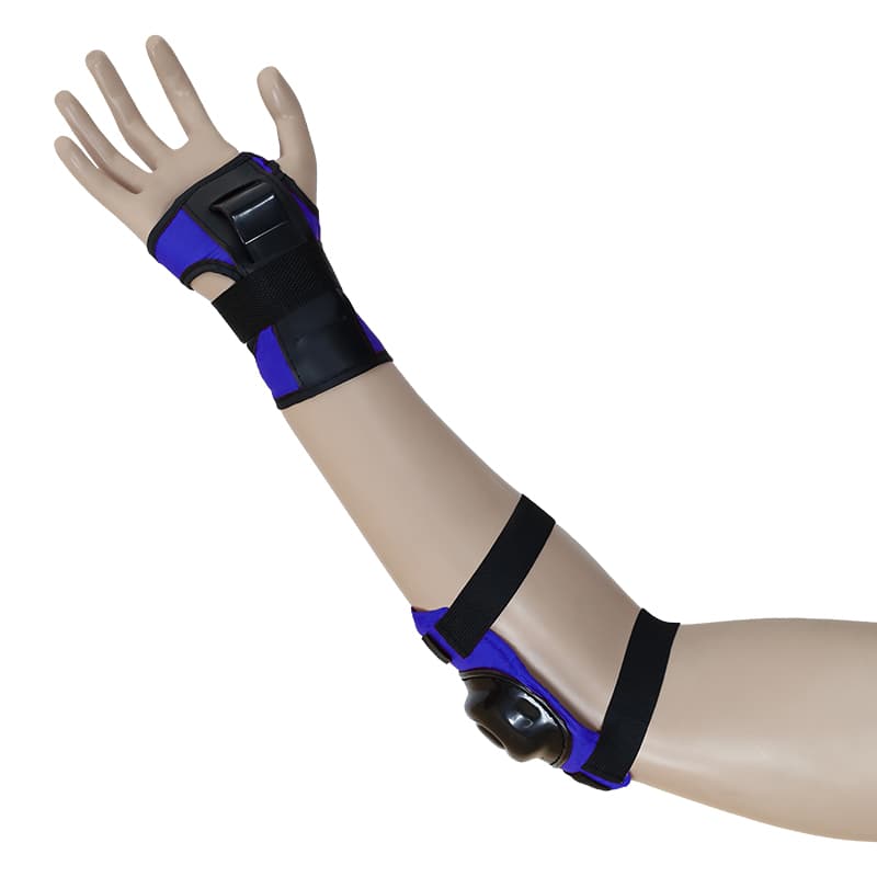 Zestaw ochraniaczy na nadgarstki, łokcie i kolana rozmiar L ciemny niebieski 6