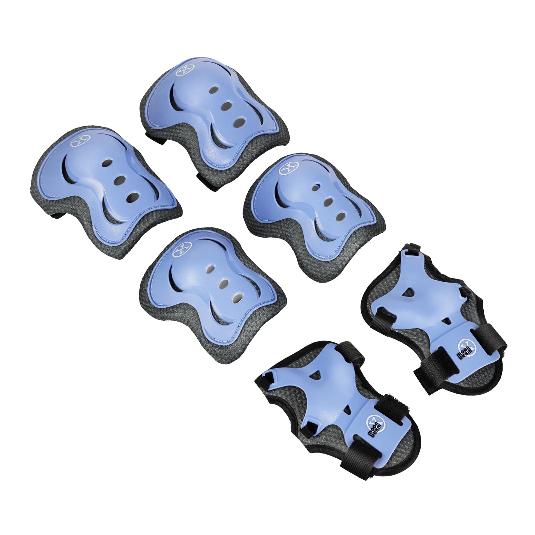 Zestaw rolek, ochraniaczy i kasku Nils Extreme Moonbeam niebieski, rozmiar S (31-34) 7