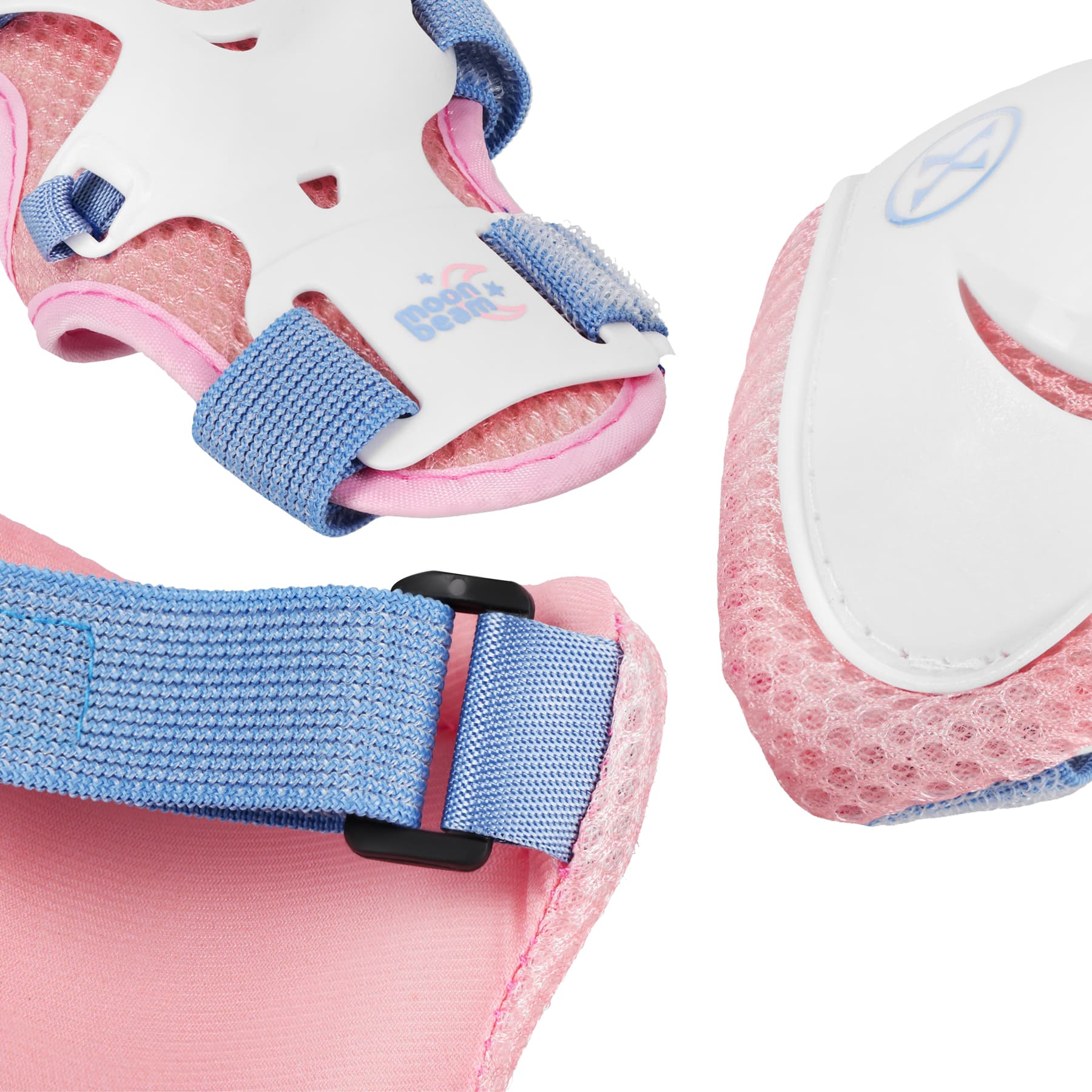 Zestaw rolek, ochraniaczy i LED Nils Extreme Moonbeam białe, rozmiar L (39-42) 8