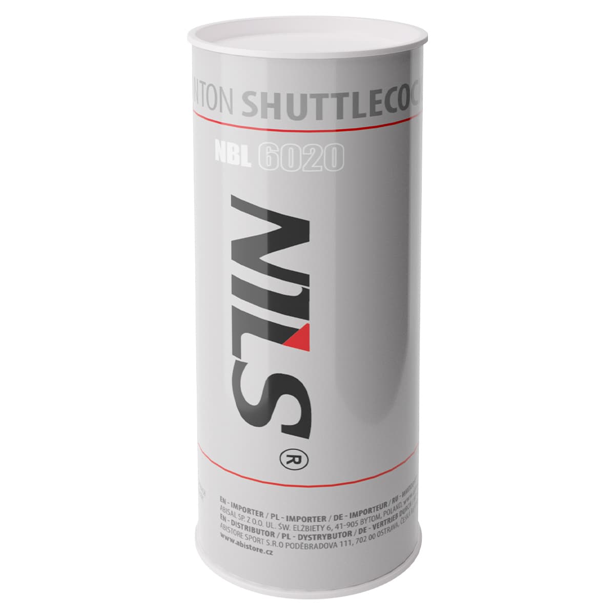 Lotki nylonowe Nils 3 sztuki do gry w badmintona 3