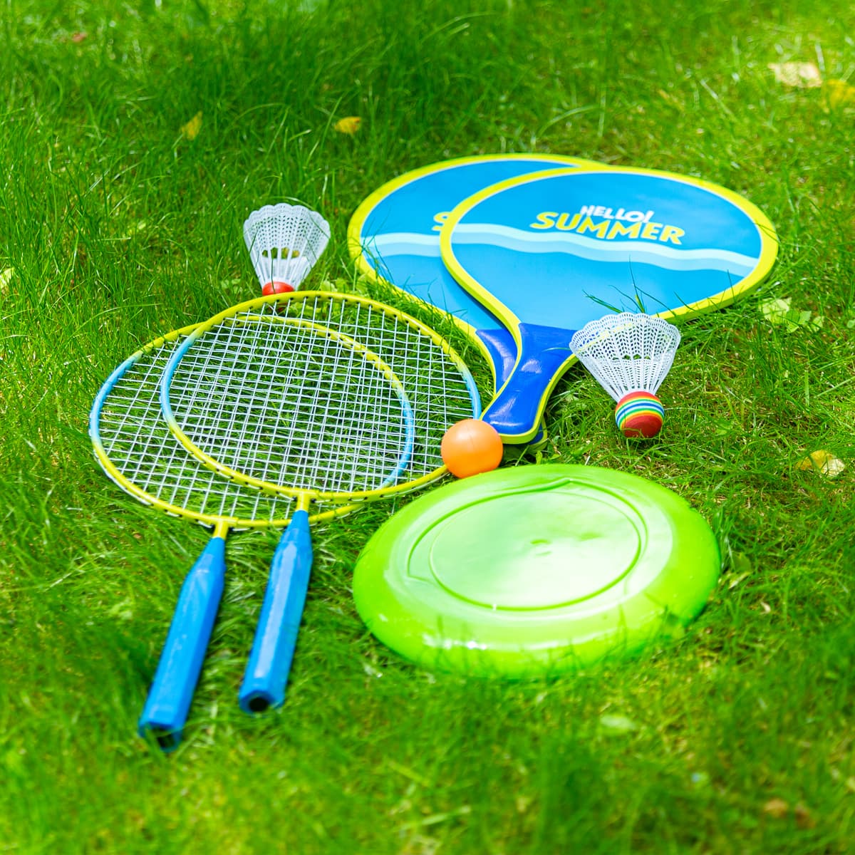 Lotki nylonowe Nils 3 sztuki do gry w badmintona 4