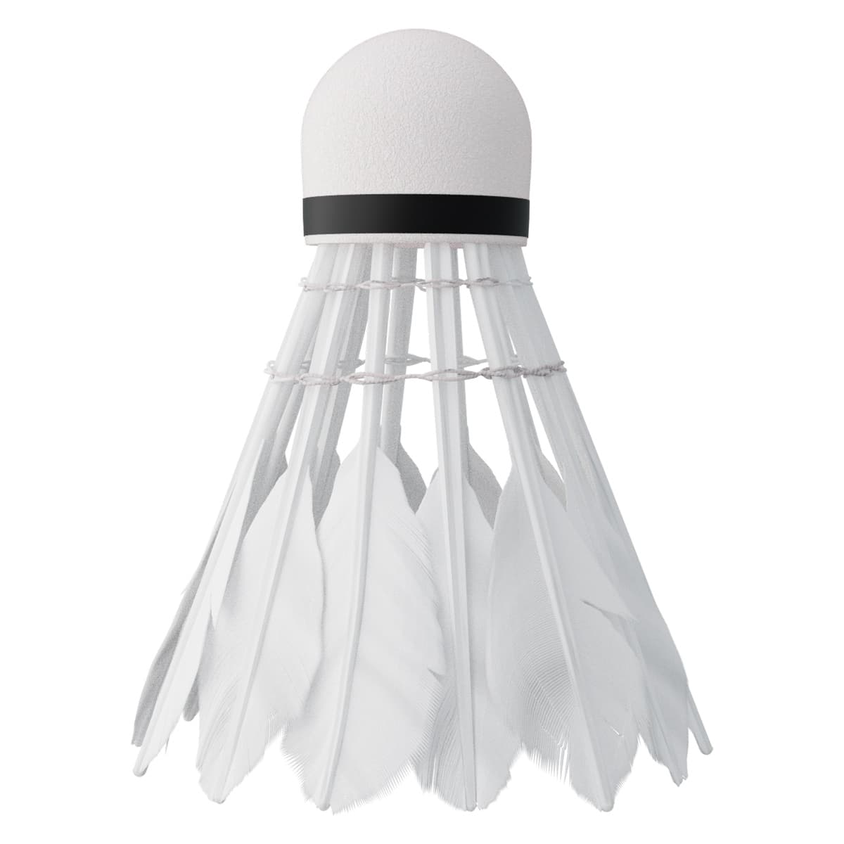 Lotki do badmintona piórowe NILS 3 sztuki 4