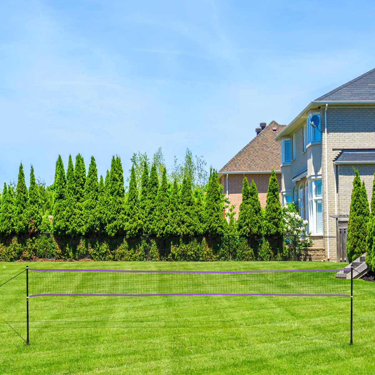 Siatka do badmintona Nils NT300 z pokrowcem 600 x 60 cm 9