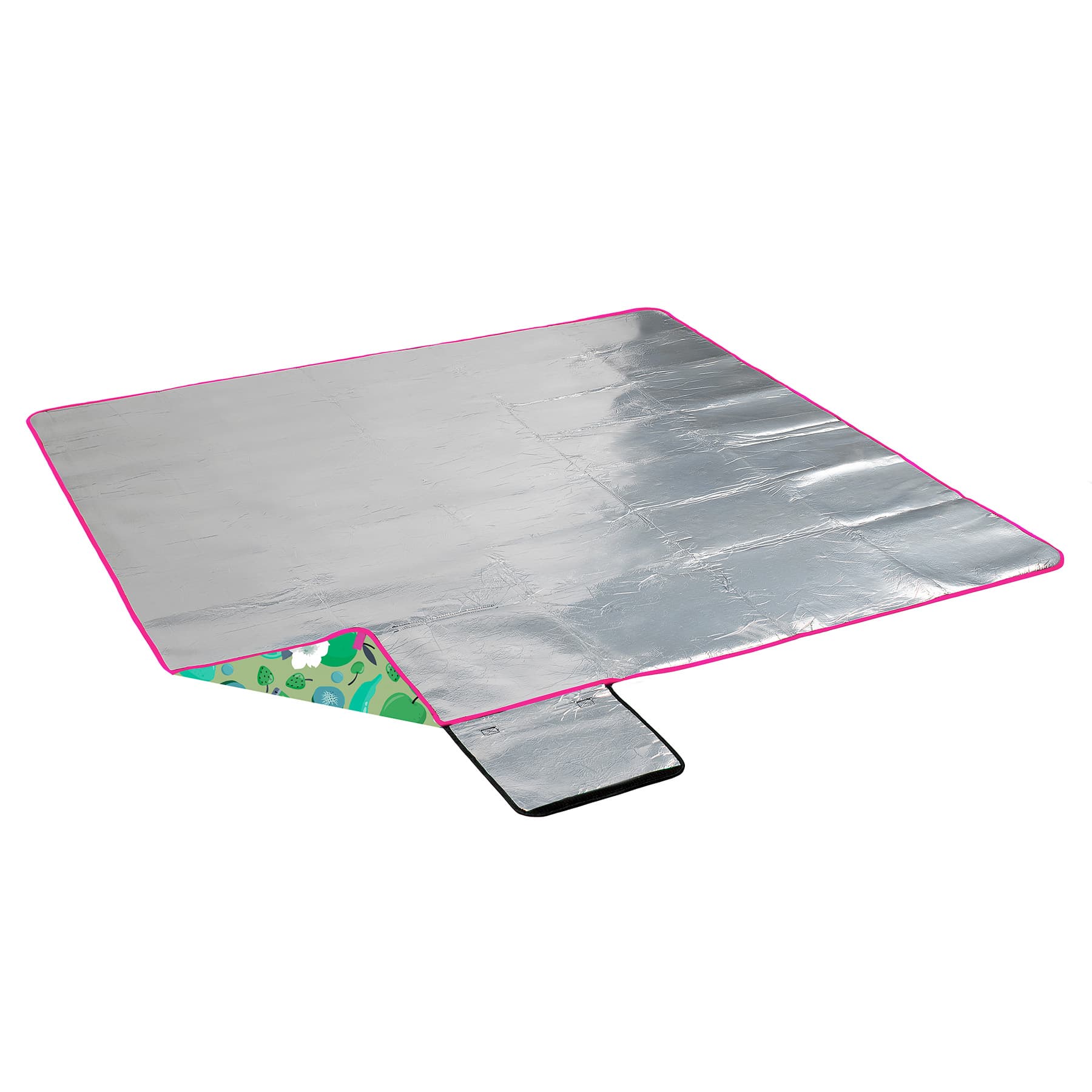 Koc piknikowy o wymiarach 200x200 cm z warstwą termoizolacyjną NILS CAMP 7