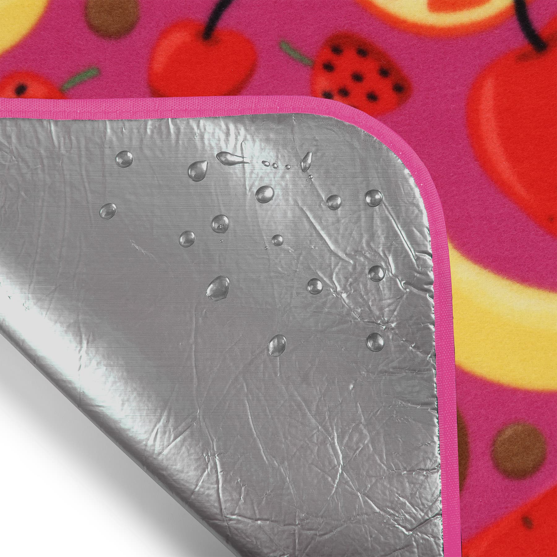 Koc piknikowy o wymiarach 200x200 cm z warstwą termoizolacyjną NILS CAMP 10