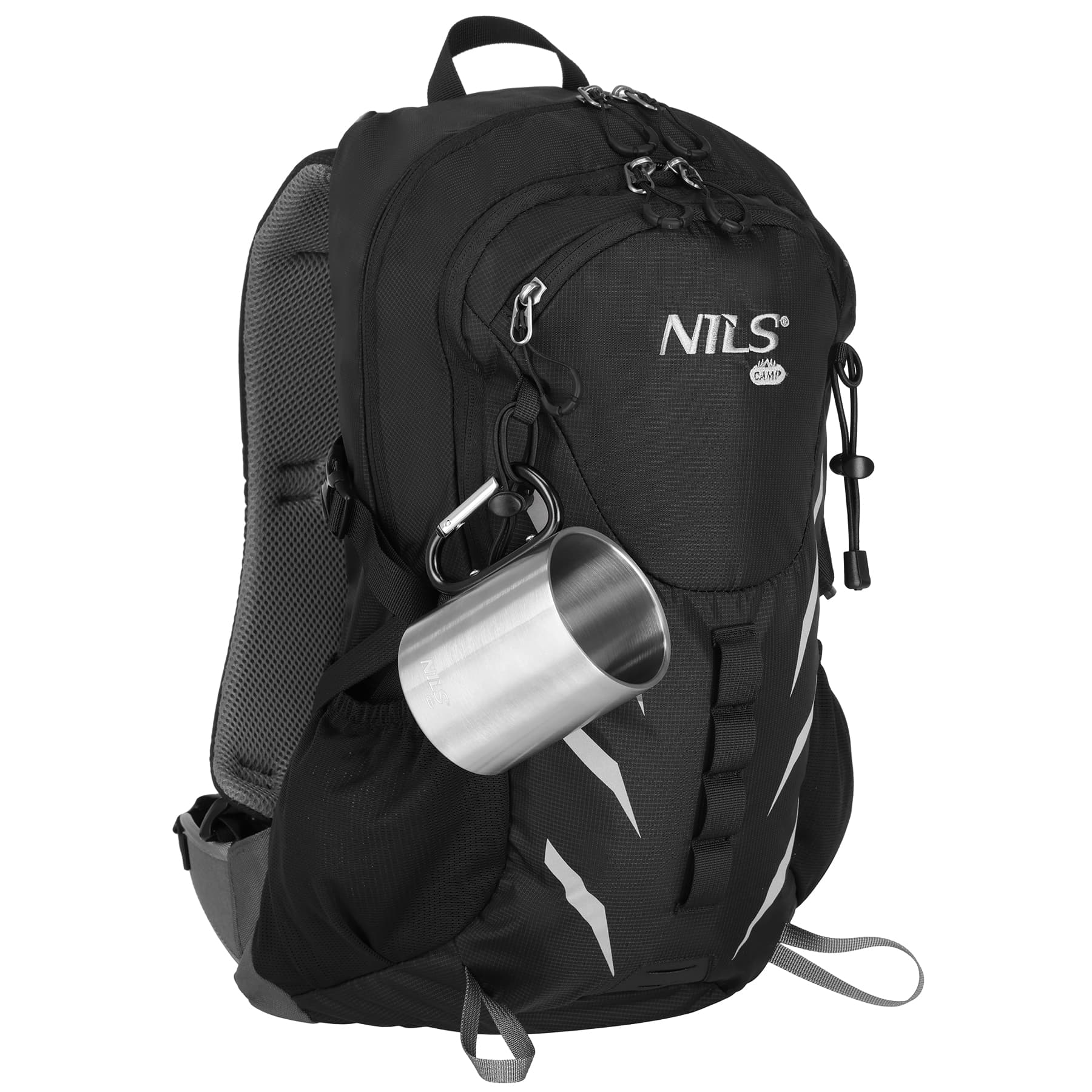 Kubek kempingowy Nils Camp NC17110 z karabińczykiem 330 ml 3