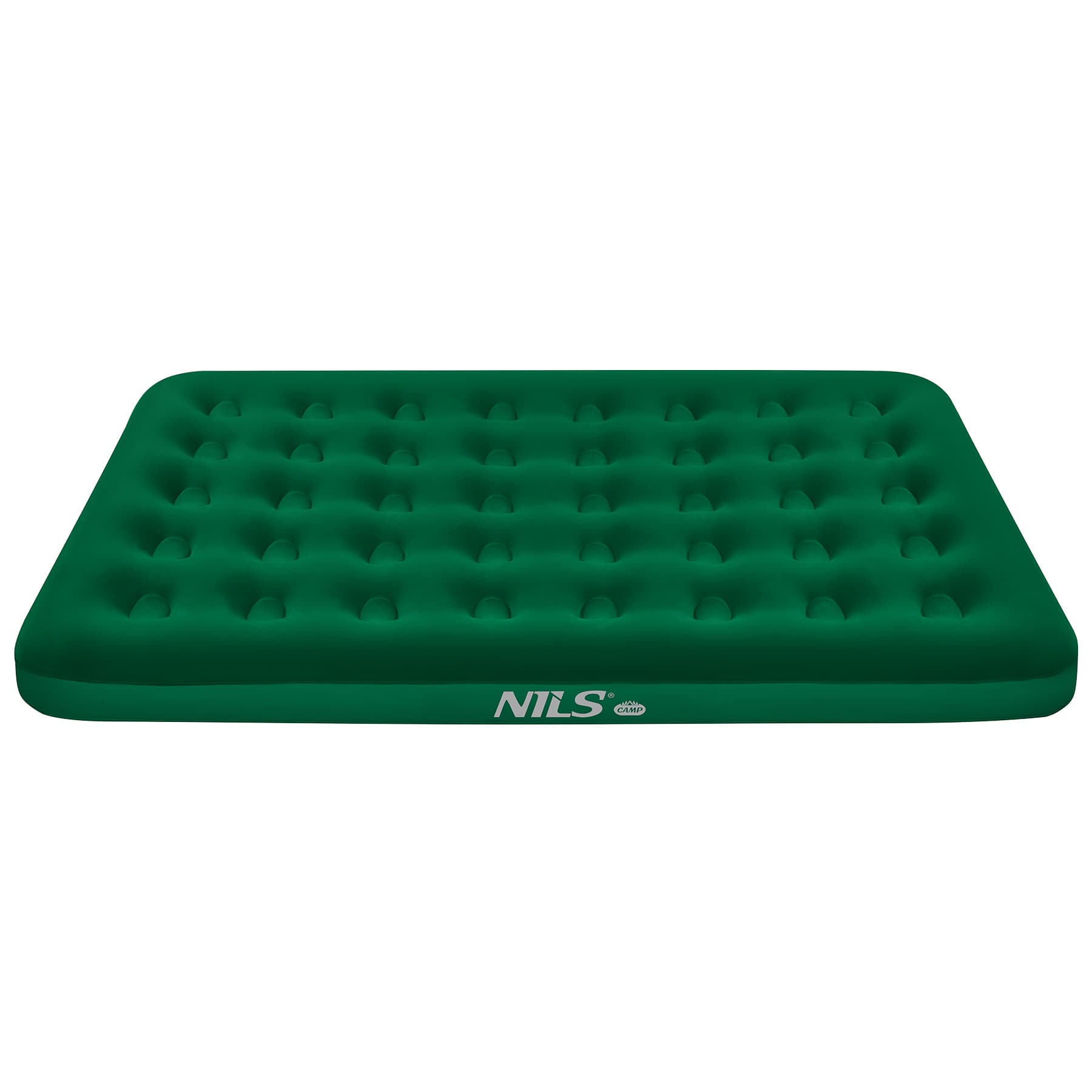 Materac turystyczny dmuchany zielony 191 x 137 x 22 cm Nils Camp 7