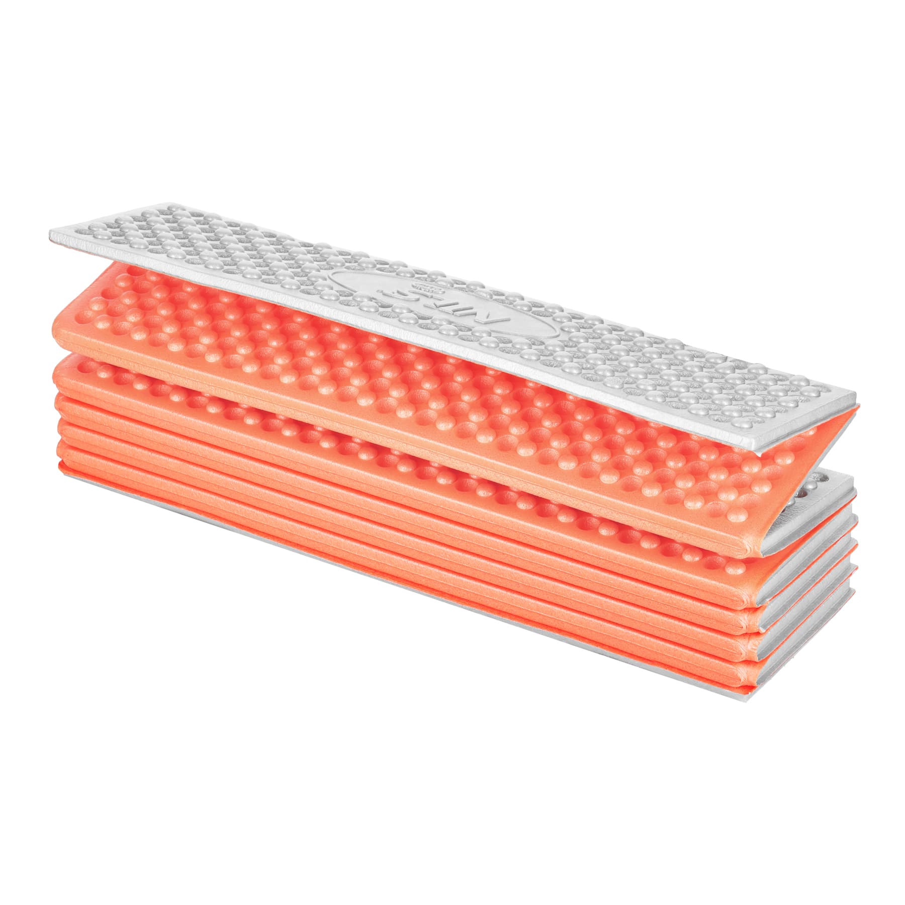 Karimata składana turystyczna z podbiciem aluminiowym i pianką XPE Nils Camp 195 cm pomarańczowa 5