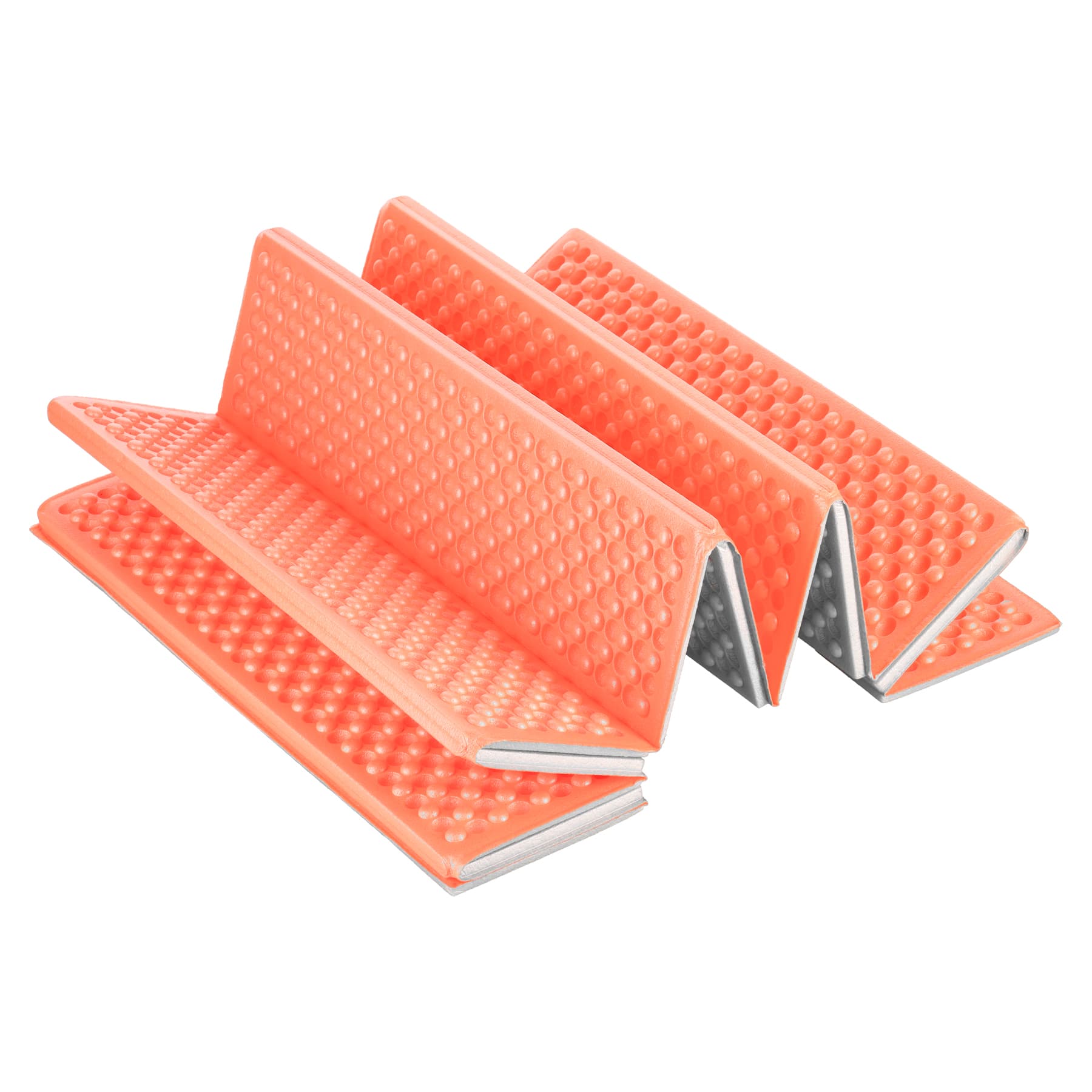 Karimata składana turystyczna z podbiciem aluminiowym i pianką XPE Nils Camp 195 cm pomarańczowa 7