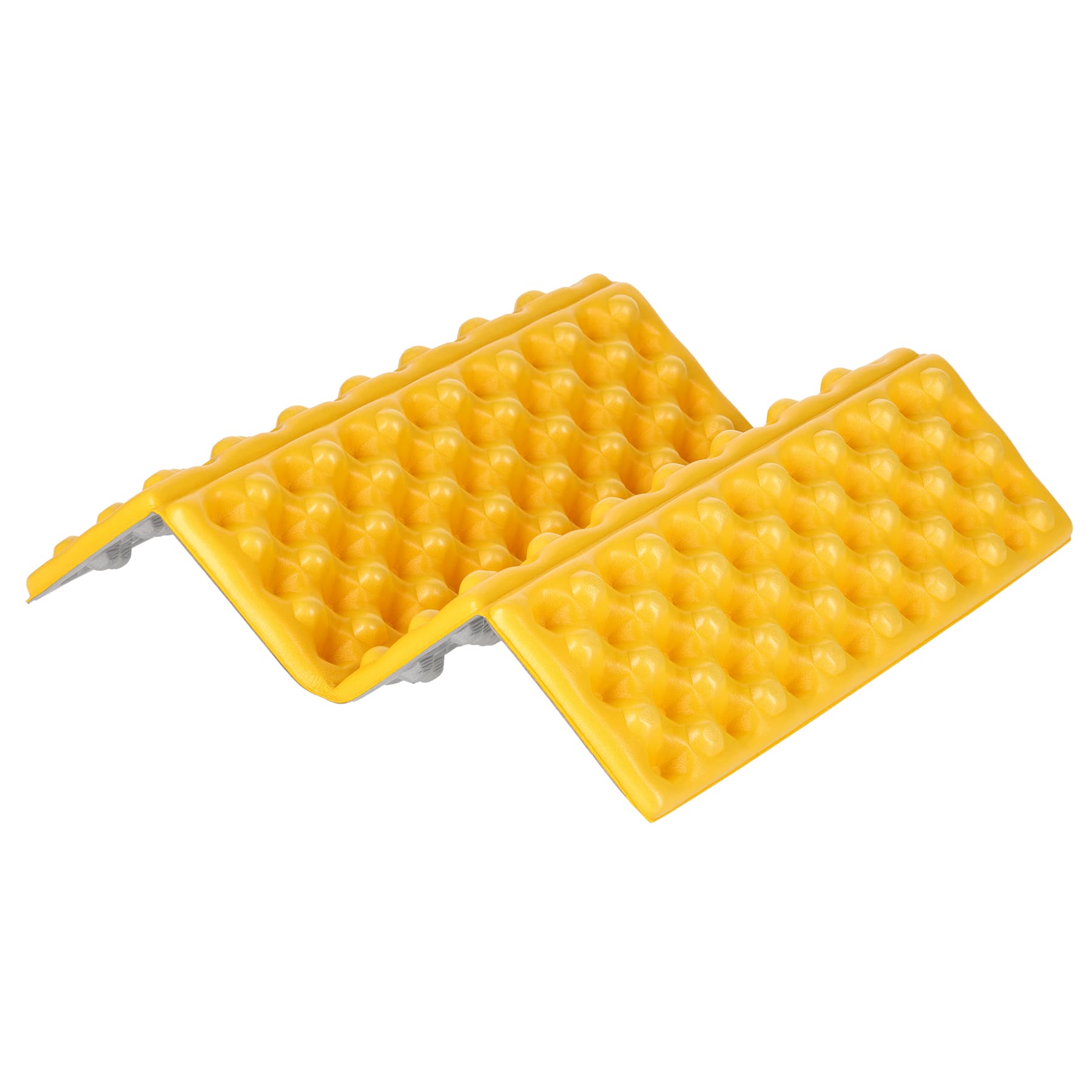 Karimata kempingowa do siedzenia z podbiciem aluminiowym i pianką IXPE 40 cm żółta 5