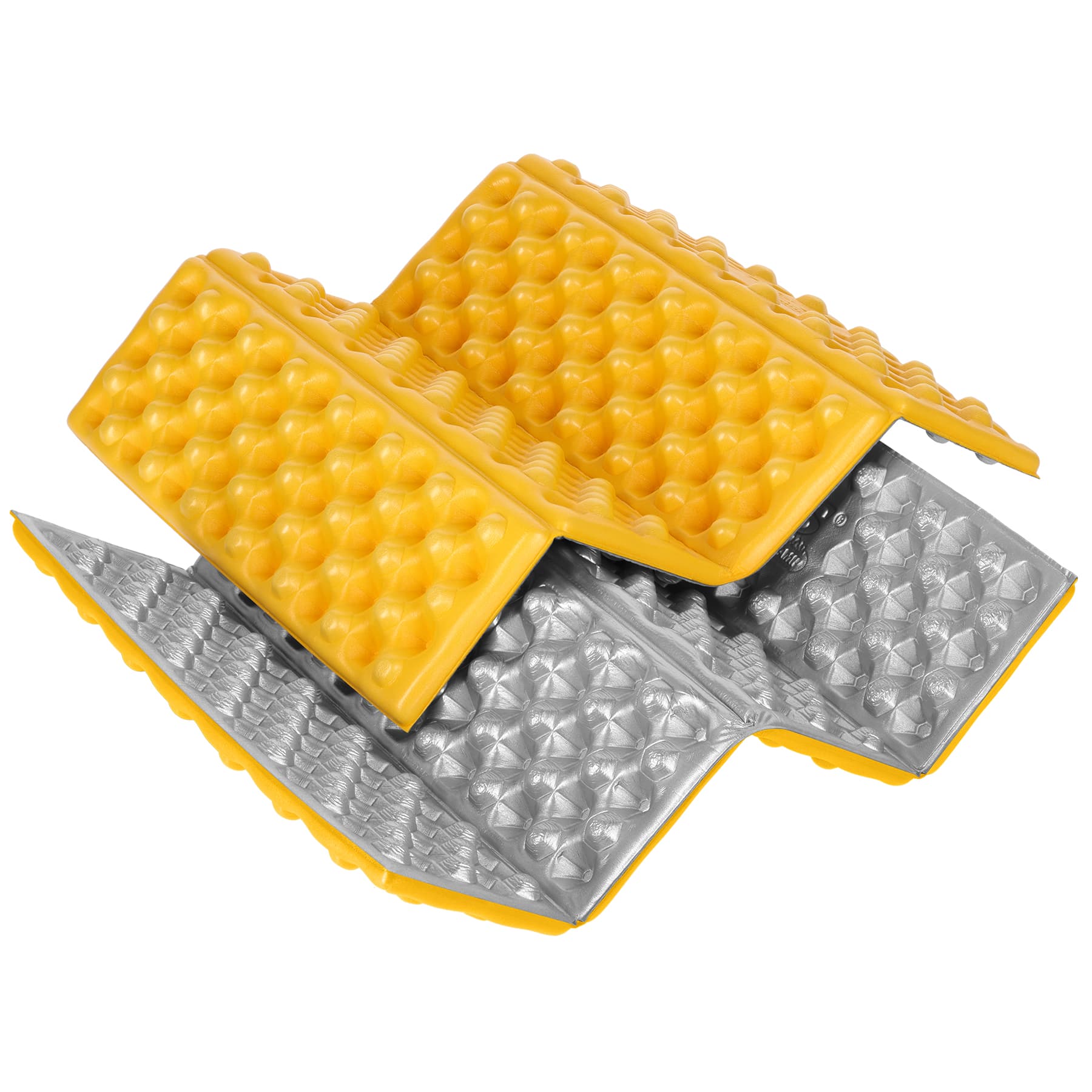 Karimata kempingowa do siedzenia z podbiciem aluminiowym i pianką IXPE 40 cm żółta 8