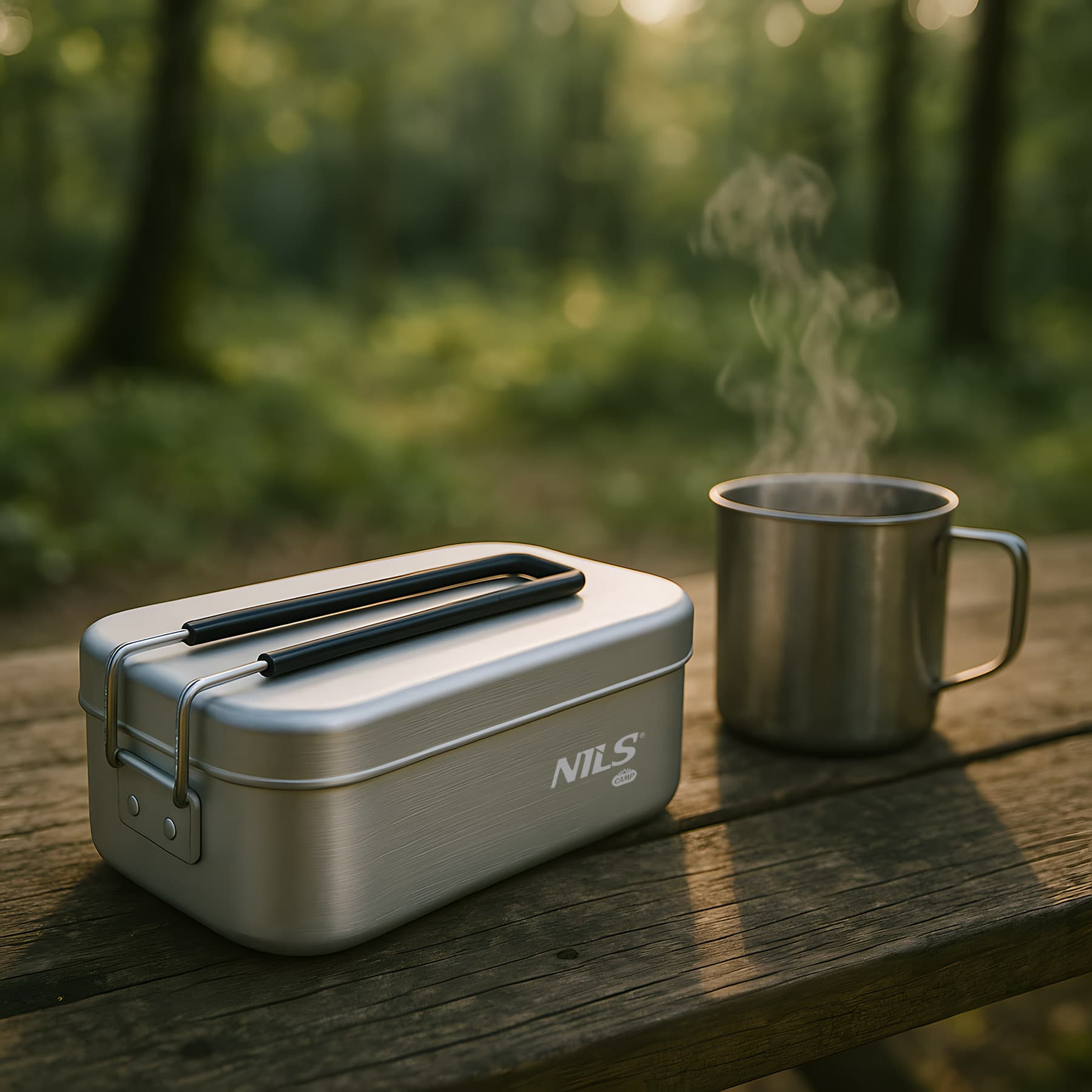 Menażka aluminiowa Nils Camp 500 ml 2