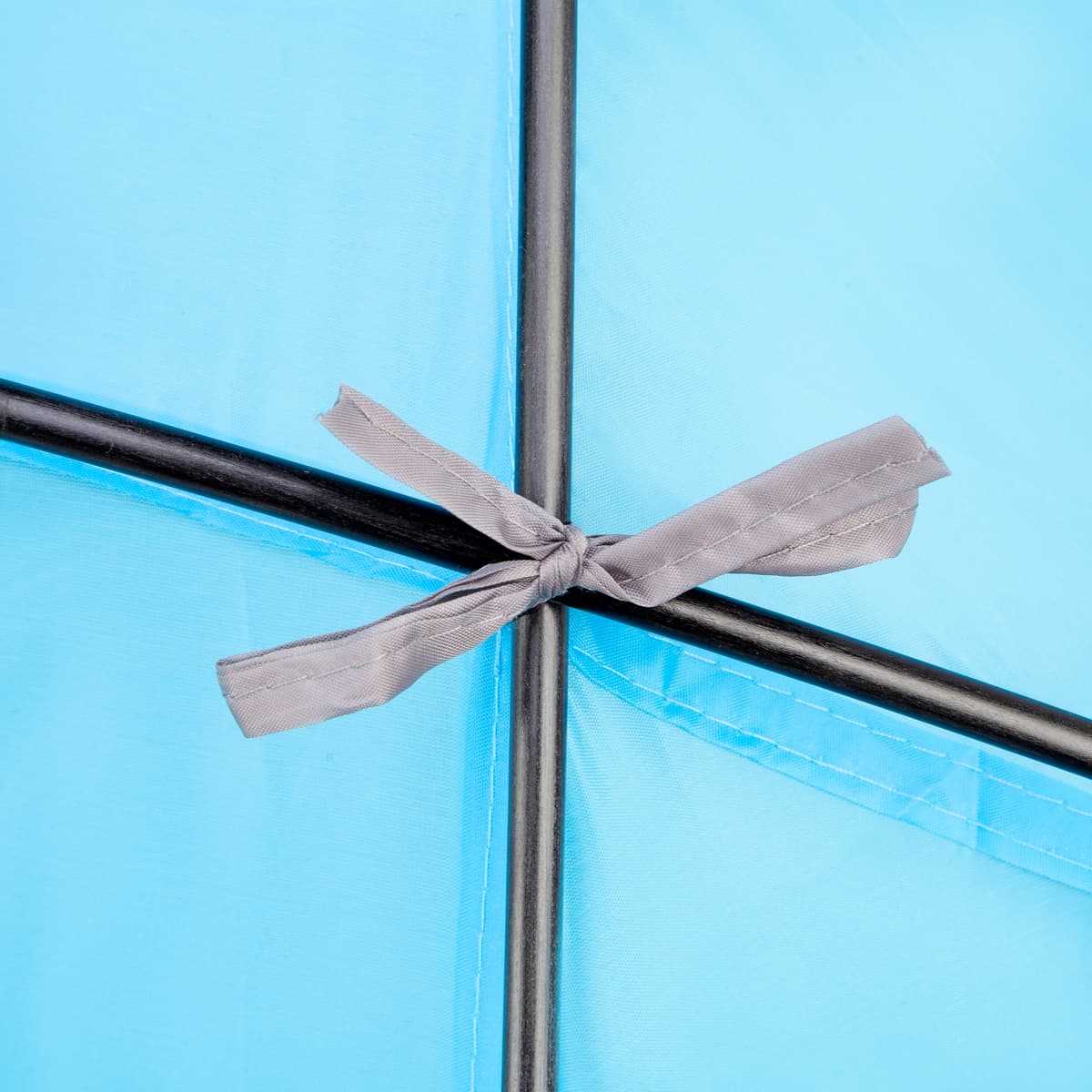 Niebieski namiot plażowy z podłogą Nils 6