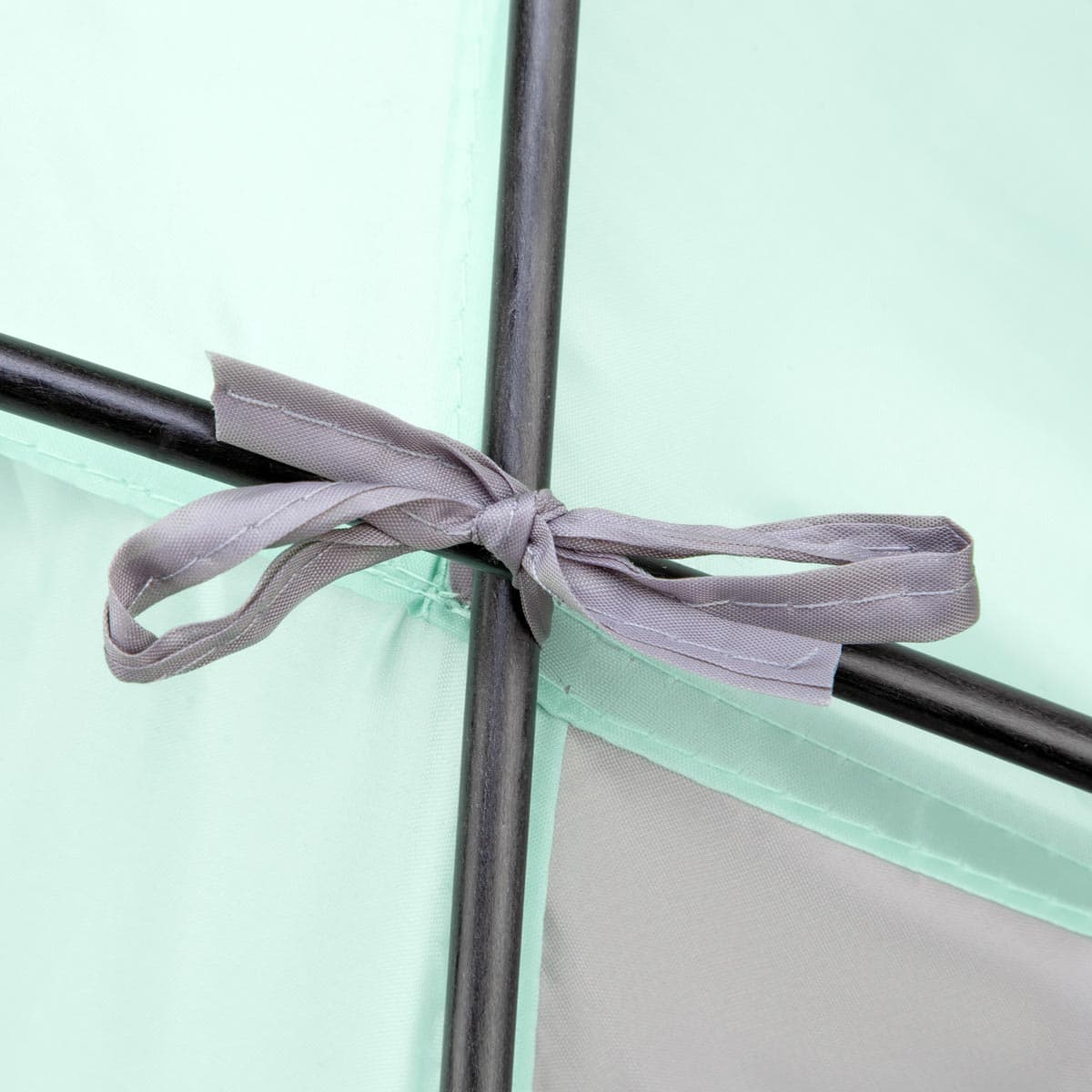 Miętowy namiot plażowy NILS z wodoodporną podłogą 6