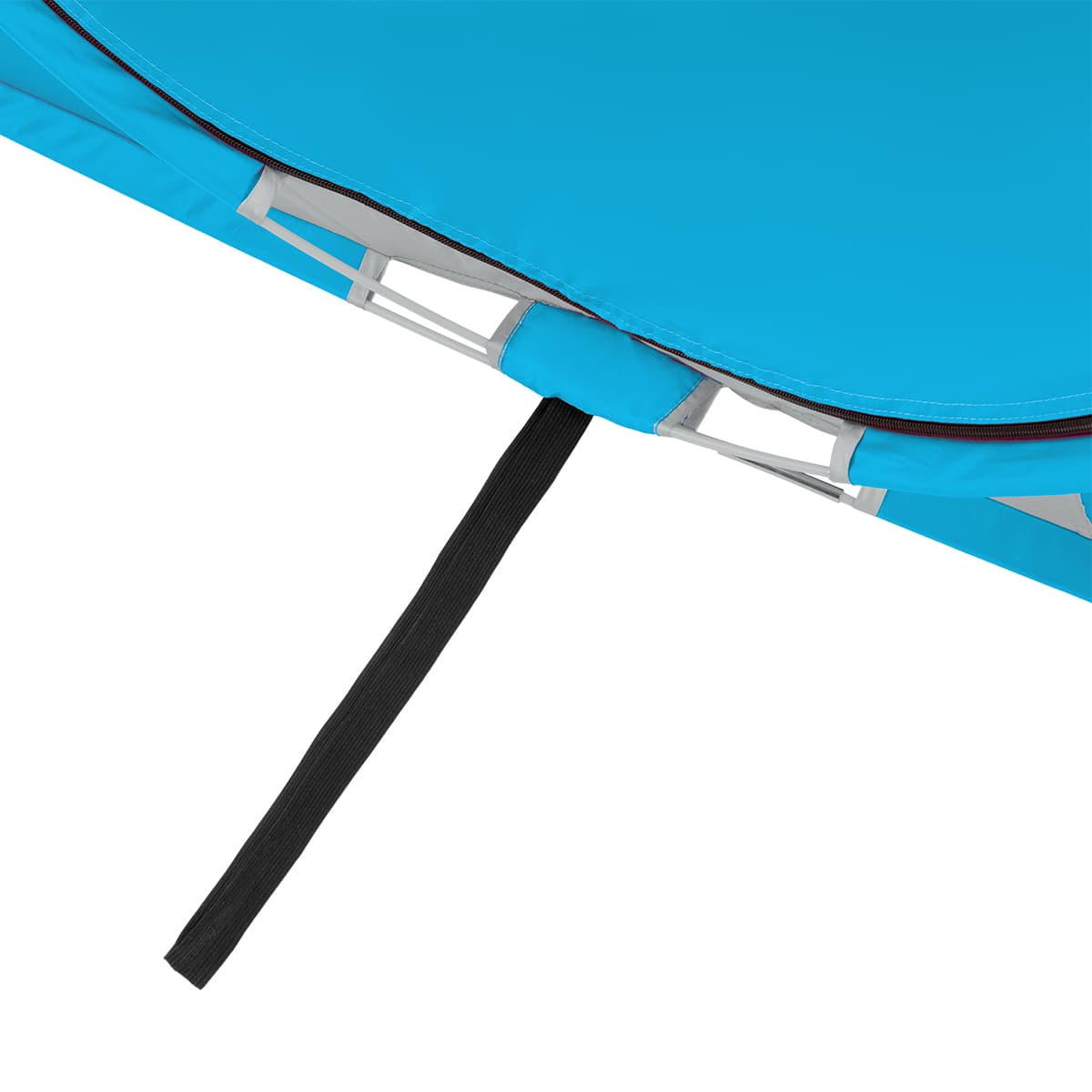 Niebieski namiot plażowy samorozkładający się 220 x 120 cm 6