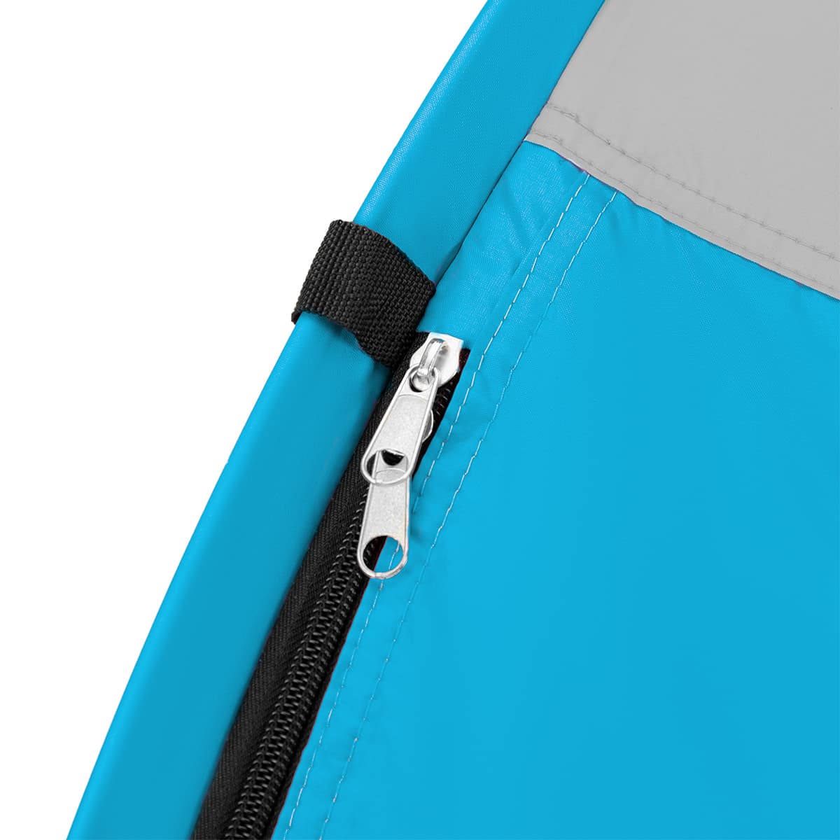 Niebieski namiot plażowy samorozkładający się 220 x 120 cm 8