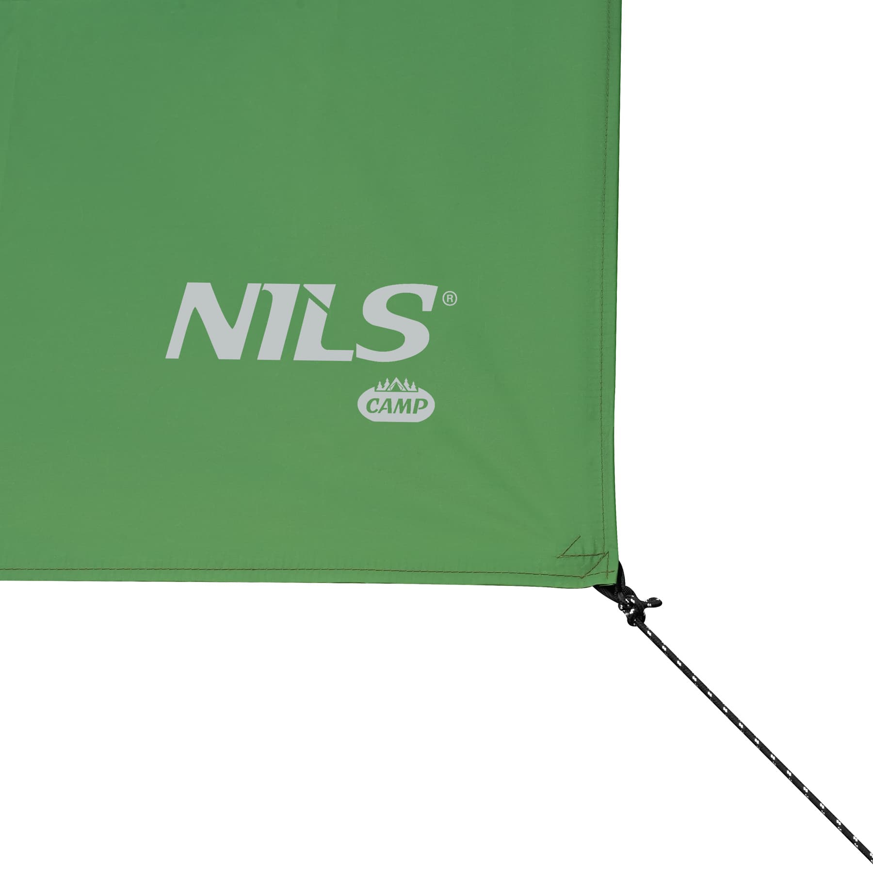 NILS CAMP Płachta biwakowa tarp kempingowa 300x300 cm zielona 8