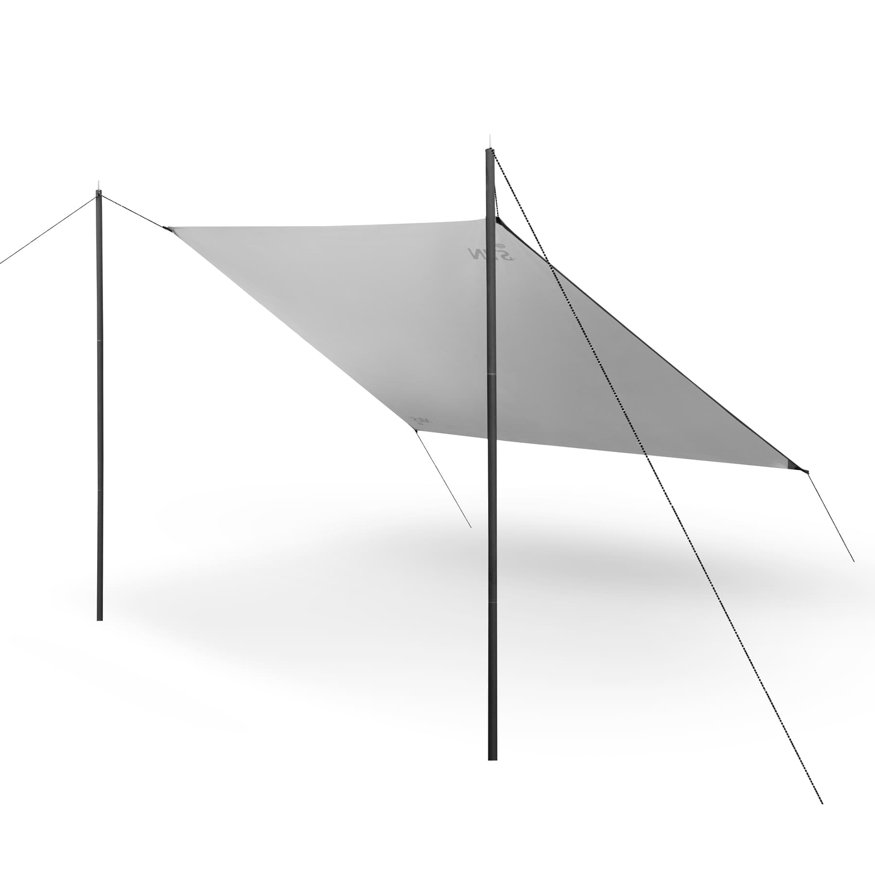 Płachta biwakowa kempingowa NILS CAMP 230 x 140 cm niebieska 3