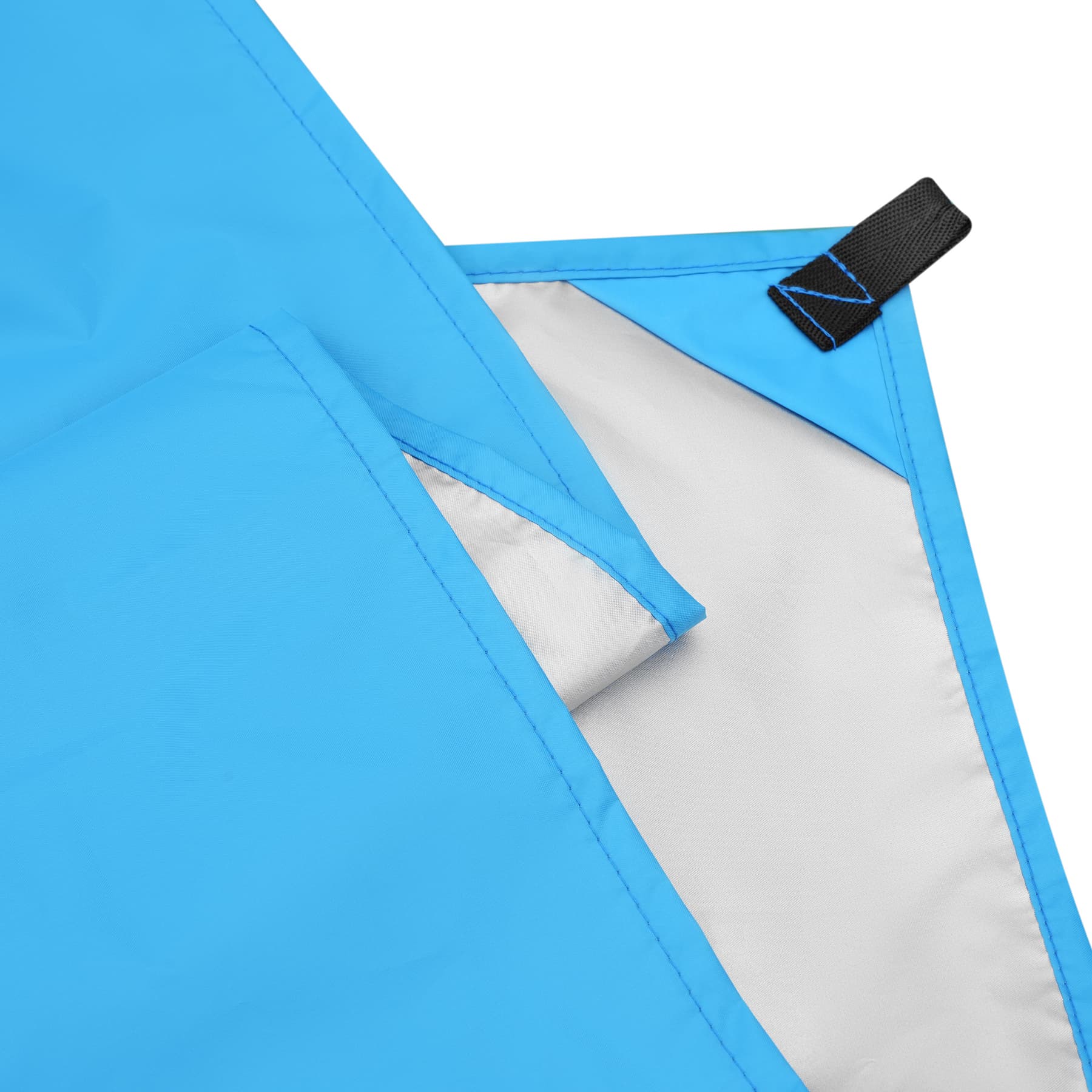 Płachta biwakowa kempingowa NILS CAMP 230 x 140 cm niebieska 6