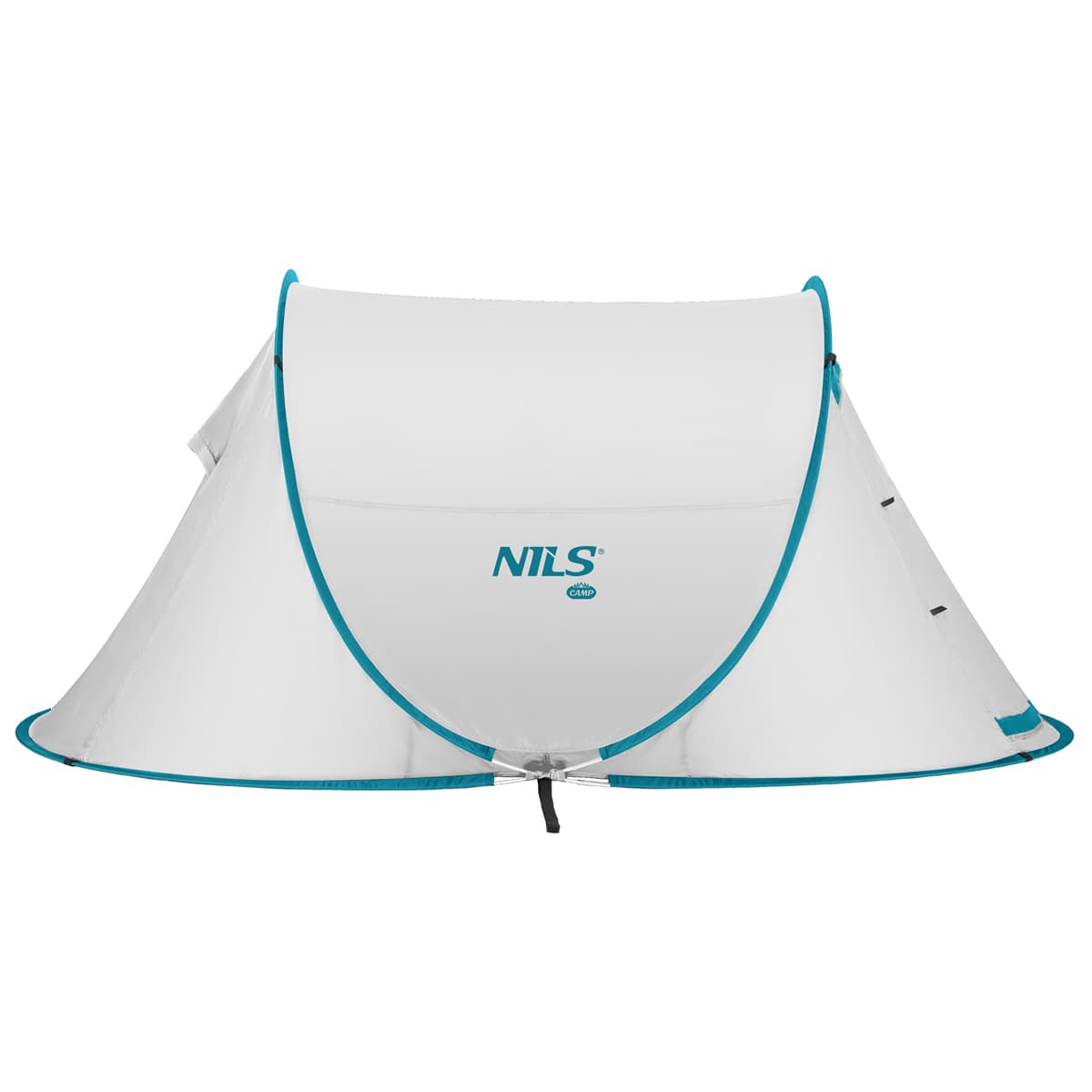 Namiot kempingowy samorozkładający się szary 2-osobowy 5