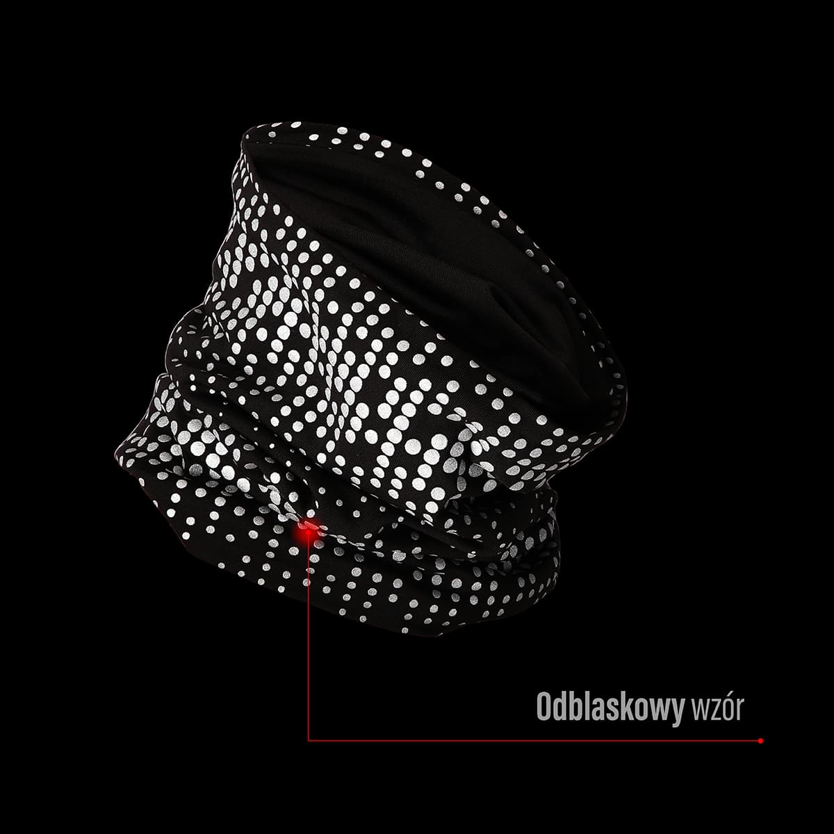 Komin odblaskowy wielofunkcyjny Nils uniwersalny 4