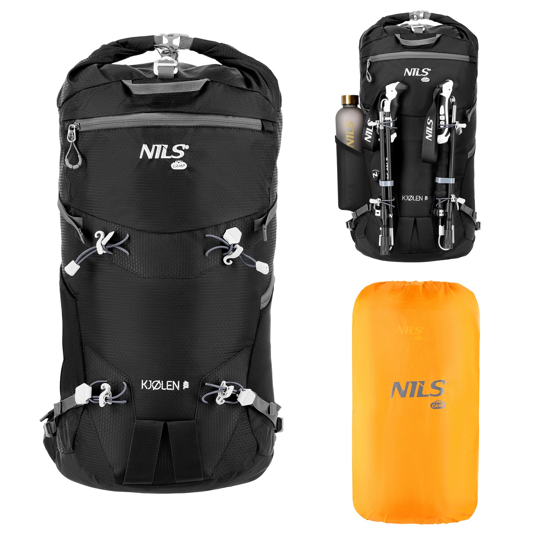 Plecak turystyczny Nils Camp Kjolen 40L czarny 3