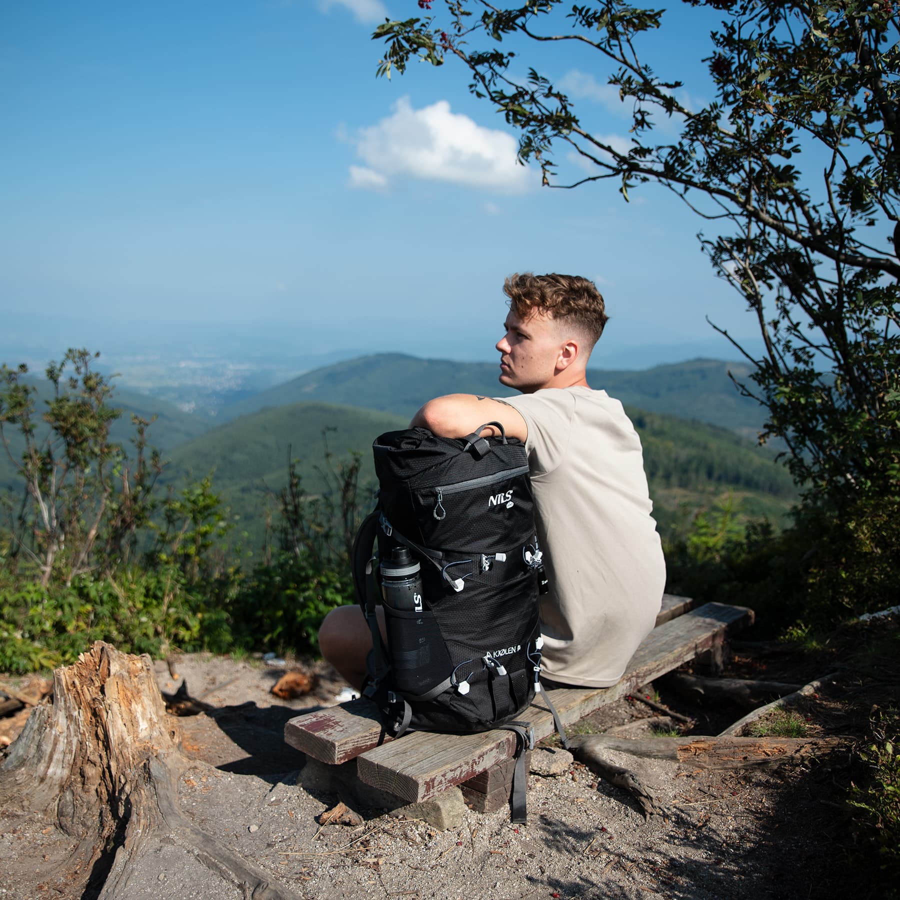 Plecak turystyczny Nils Camp Kjolen 40L czarny 7