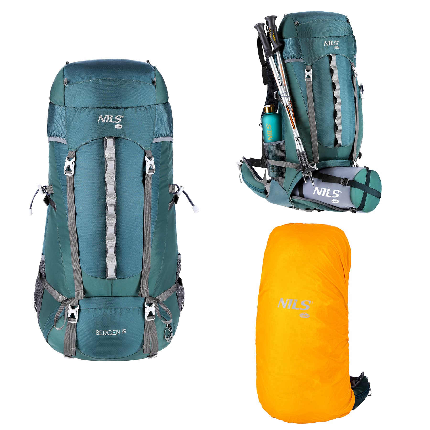 Plecak turystyczny NILS eXtreme Camp NC1949 65l 3