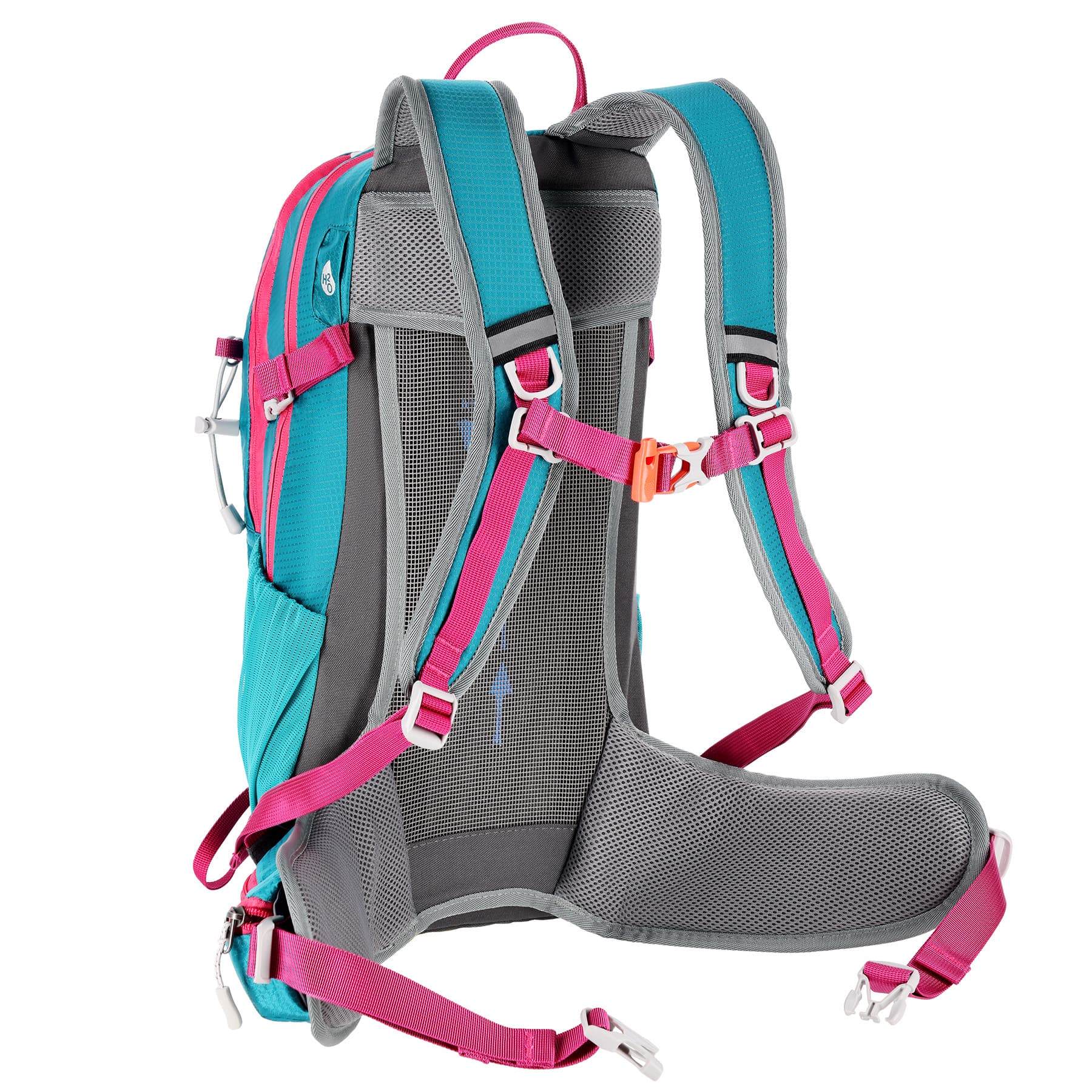 Turkusowy plecak turystyczny Nils Camp Caver 18L 4