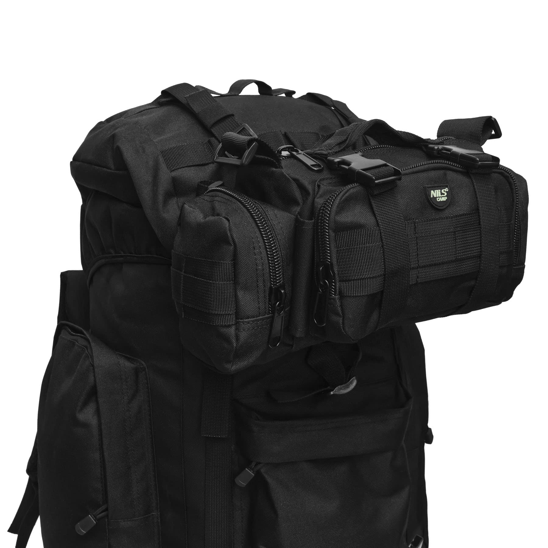 Torba biodrowa taktyczna Nils Camp NC3907 XL 5 litrów czarna 10